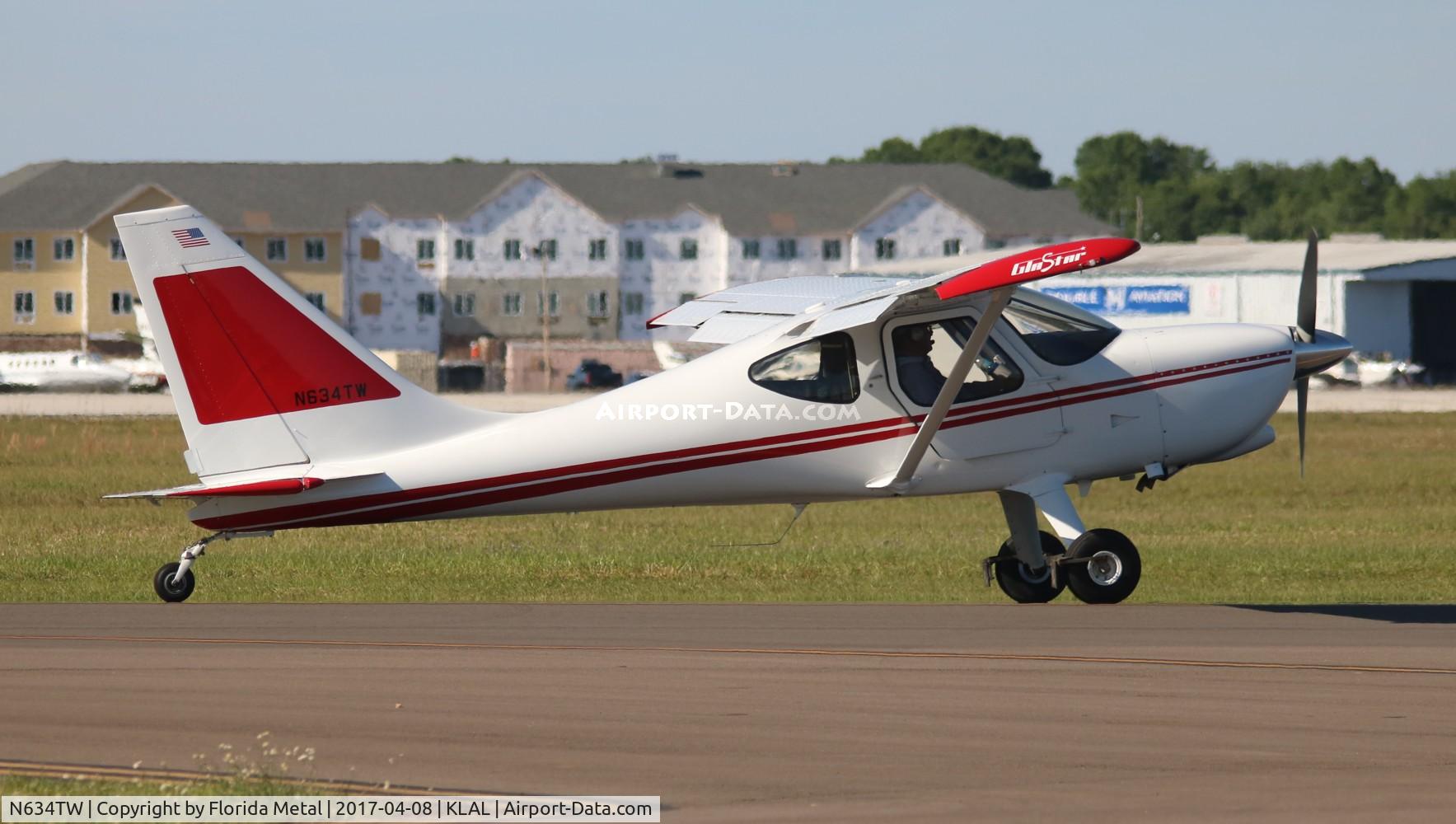 N634TW, 2000 Stoddard-Hamilton GlaStar GS-1 C/N 5231, SNF 2017