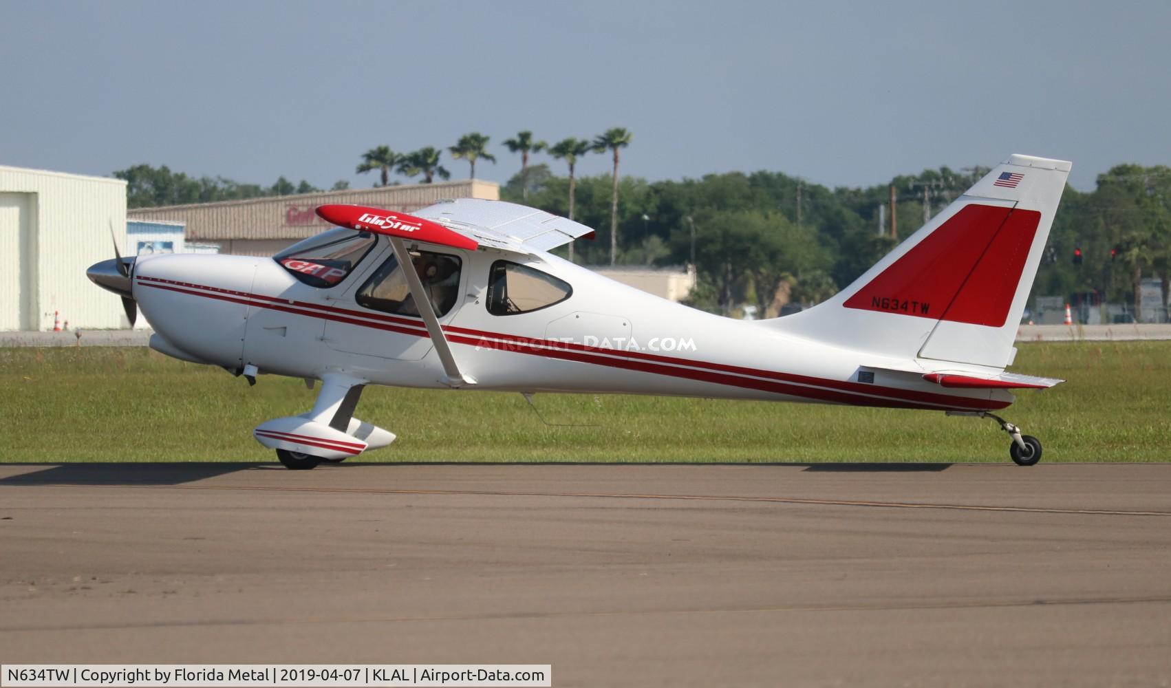 N634TW, 2000 Stoddard-Hamilton GlaStar GS-1 C/N 5231, SNF 2019