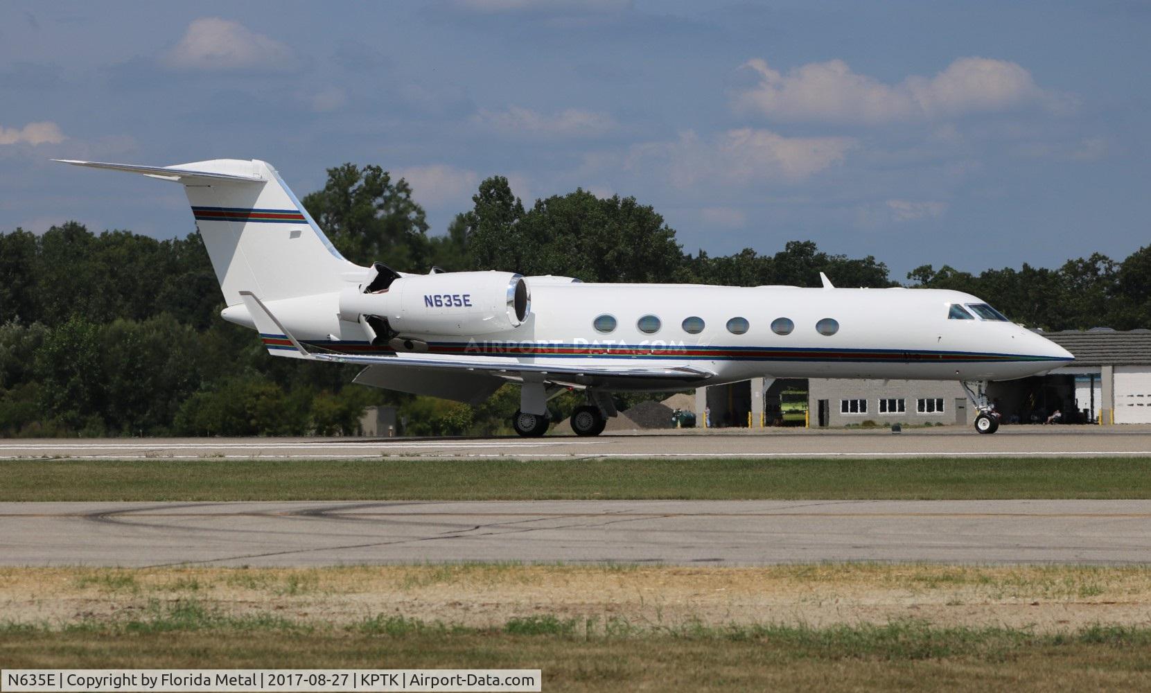 N635E, 2016 Gulfstream Aerospace GIV-X (G450) C/N 4355, PTK 2017
