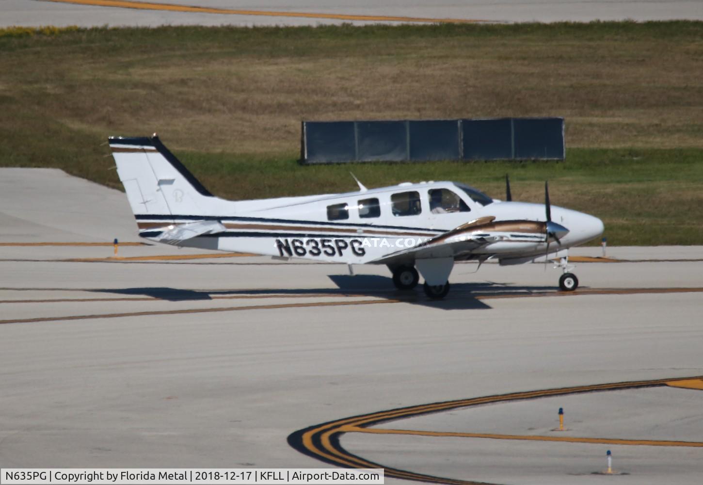 N635PG, Raytheon Aircraft Company G58 Baron C/N TH-2125, FLL 2018
