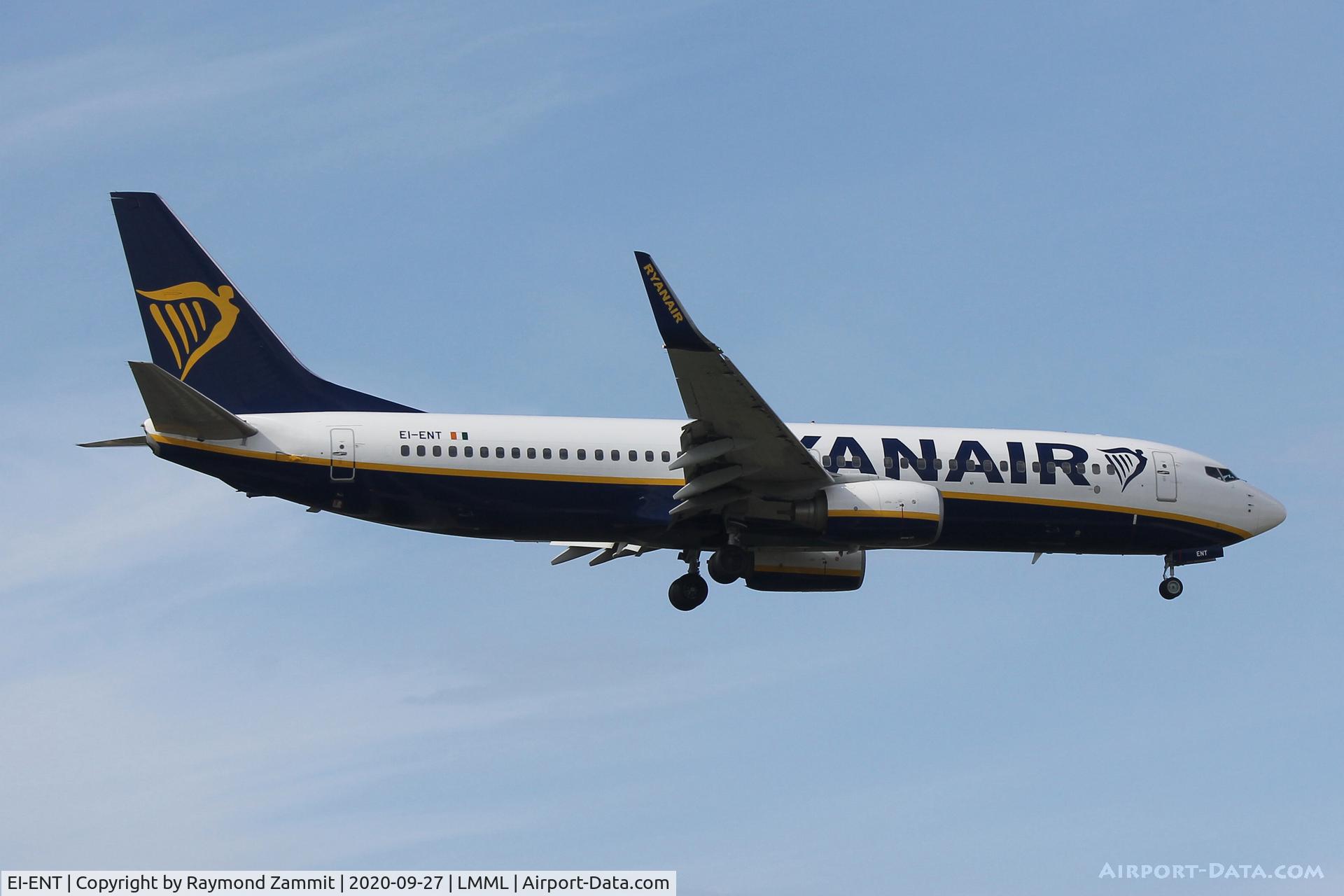 EI-ENT, 2010 Boeing 737-8AS C/N 35040, B737-800 EI-ENT Ryanair