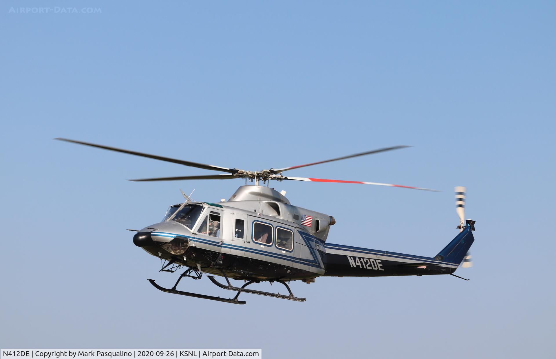 N412DE, 1992 Bell 412 C/N 36033, Bell 412