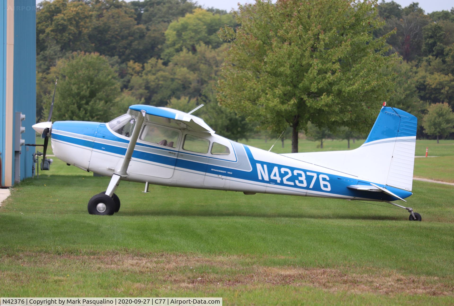 N42376, 1973 Cessna 180J C/N 18052348, Cessna 180J