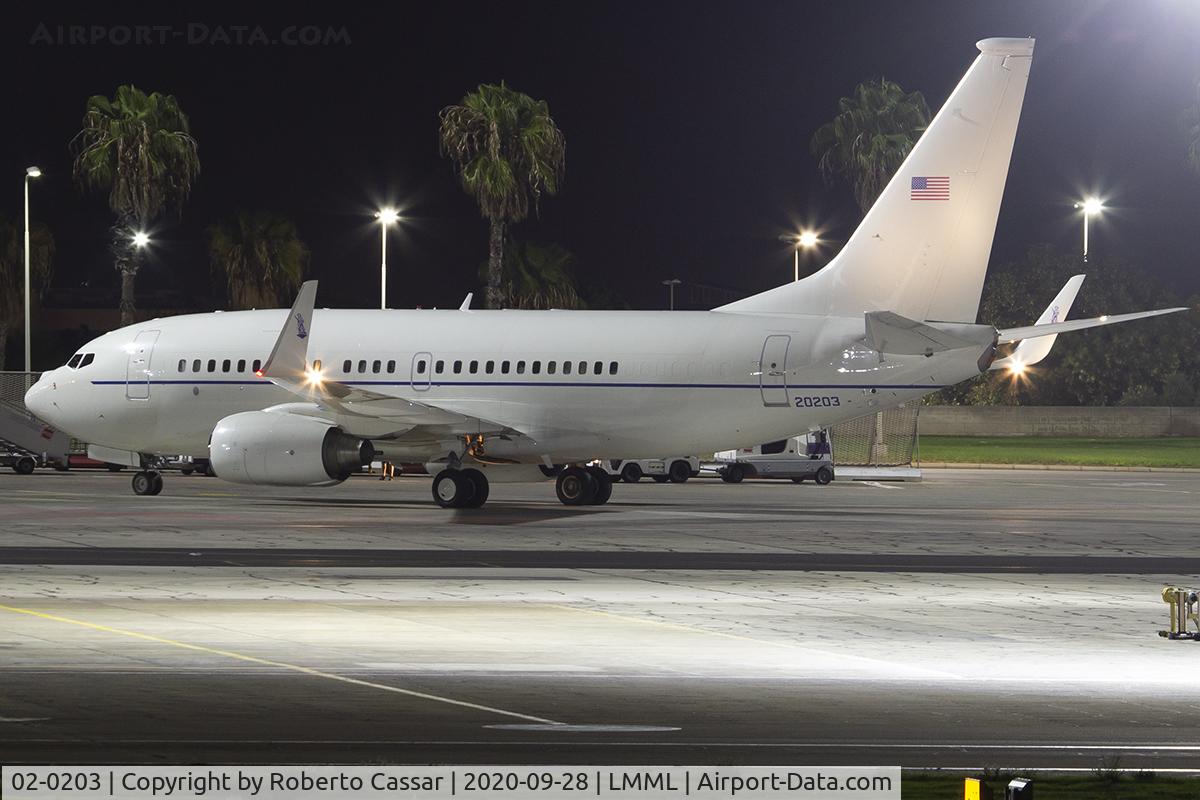 02-0203, 2002 Boeing C-40C Clipper (737-7BC BBJ) C/N 33434, Park 9