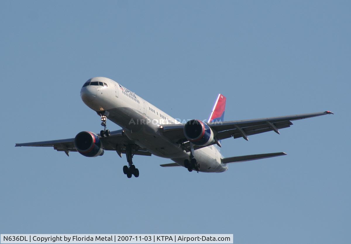 N636DL, 1988 Boeing 757-232 C/N 23763, TPA 2008