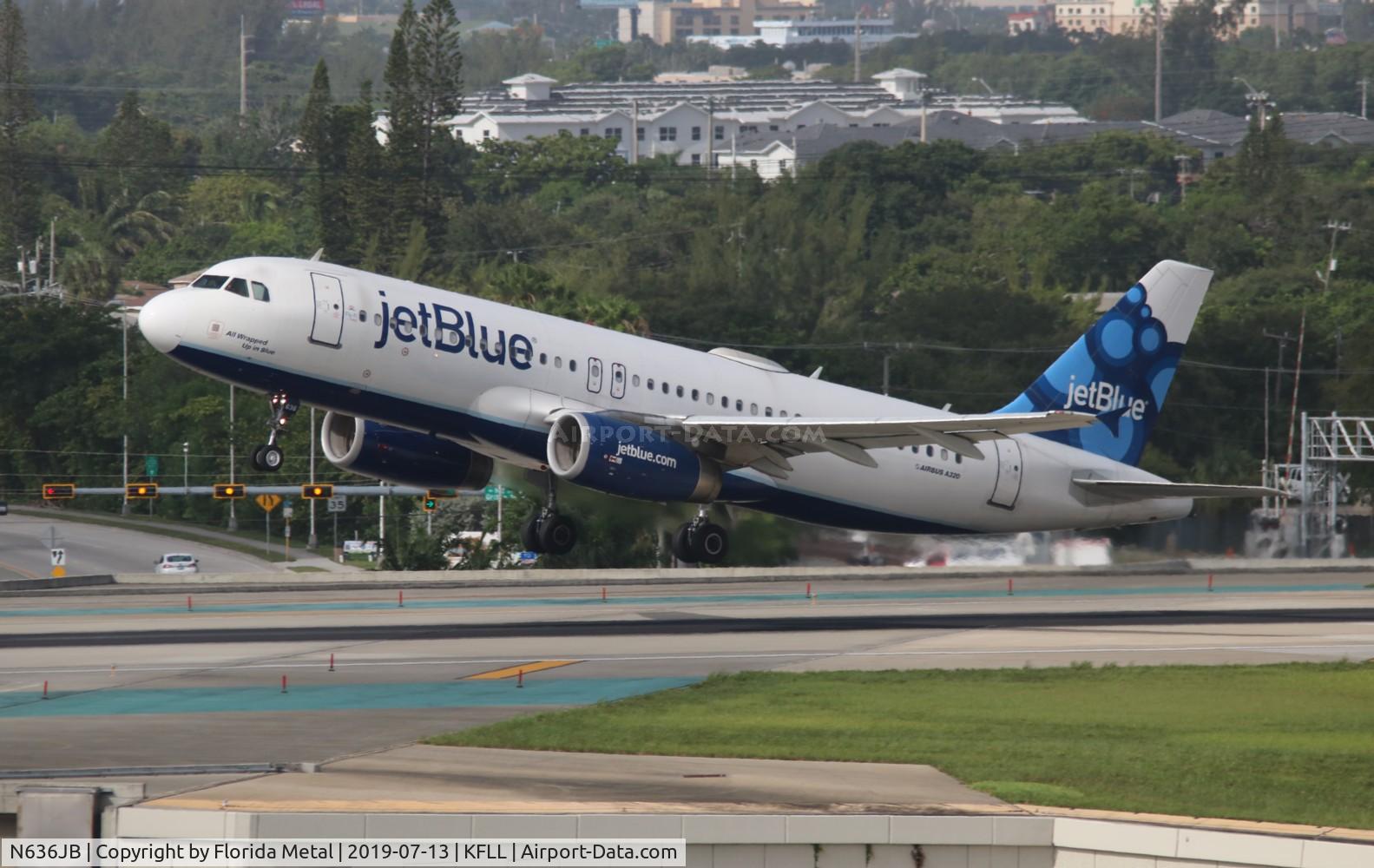 N636JB, 2006 Airbus A320-232 C/N 2755, FLL 2019