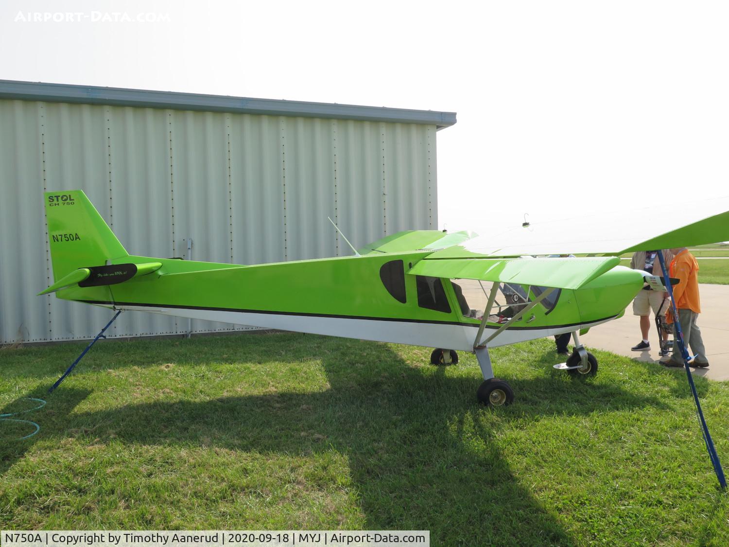 N750A, 2012 Zenair STOL CH-750 C/N 75-7688, 2012 Zenair STOL CH-750, c/n: 75-7688, Zenith Aircraft Homecoming 2020