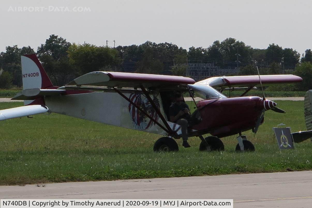 N740DB, 2020 Zenith CH-701 C/N 7-7704, 2020 ZENITH AIRCRAFT CH-701, c/n: 7-7704, Zenith Aircraft Homecoming 2020