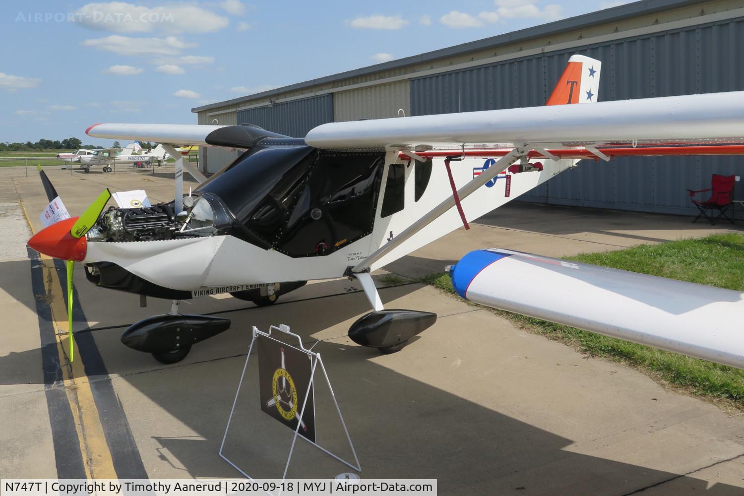 N747T, 2019 Zenith CH-750 Cruzer C/N C75-10838, 2019 ZENITH AIRCRAFT CH-750 CRUZER, c/n: C75-10838, Zenith Aircraft Homecoming 2020