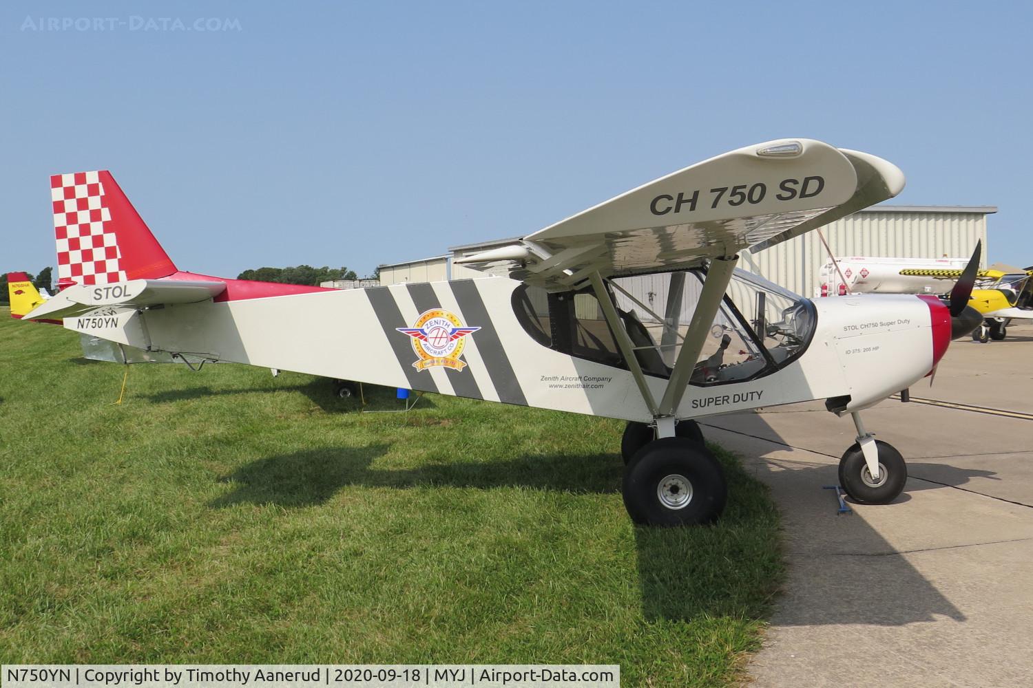 N750YN, 2017 Zenith STOL CH-750 C/N 75-10706, 2017 Zenith STOL CH-750, c/n: 75-10706, Zenith Aircraft Homecoming 2020