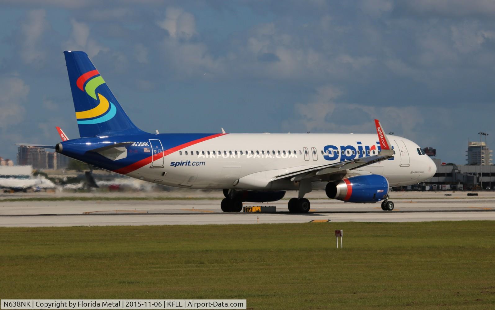 N638NK, 2015 Airbus A320-232 C/N 6463, FLL 2015