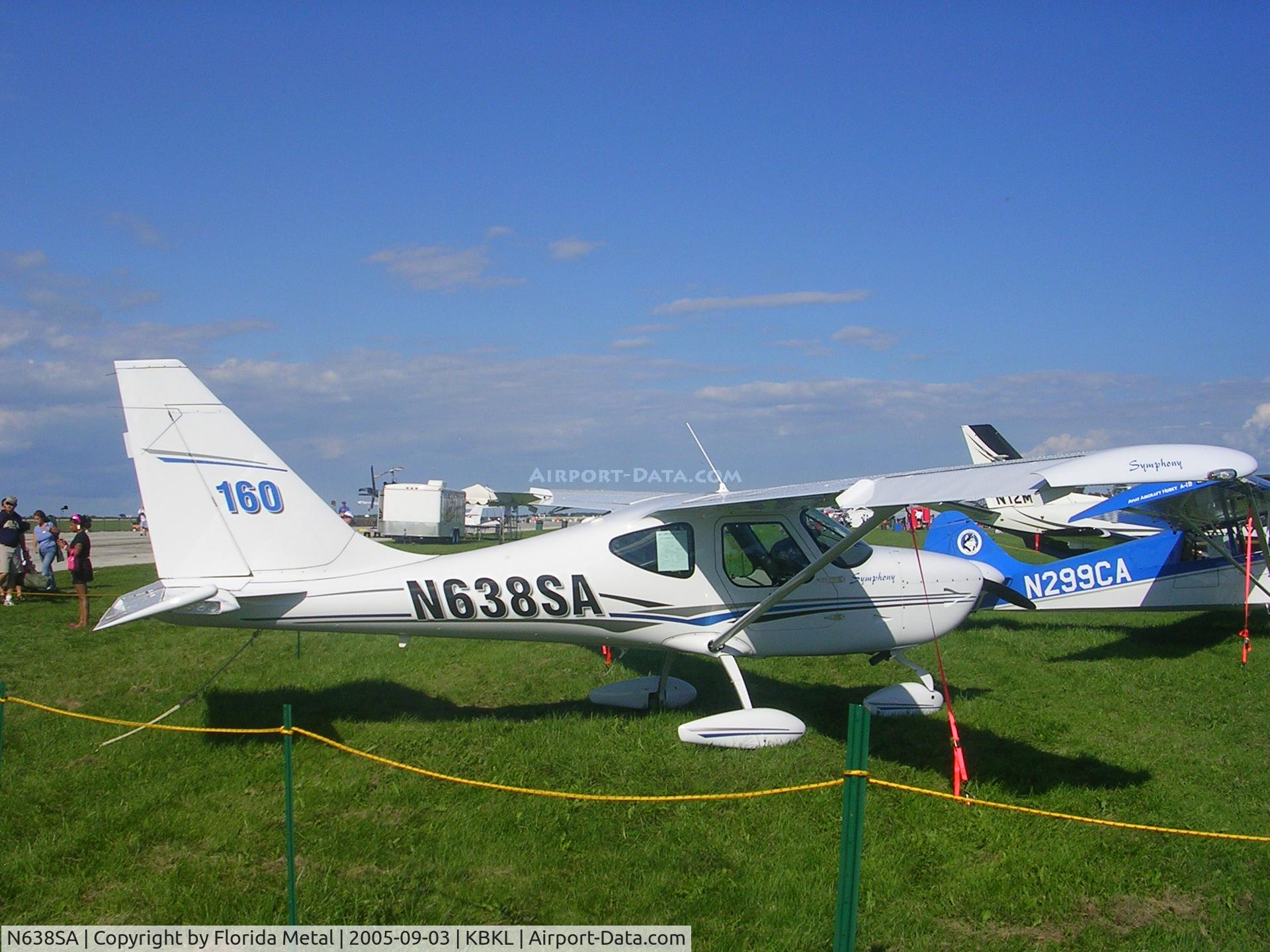 N638SA, 2005 Symphony SA-160 C/N S-0001, Cleveland 2005
