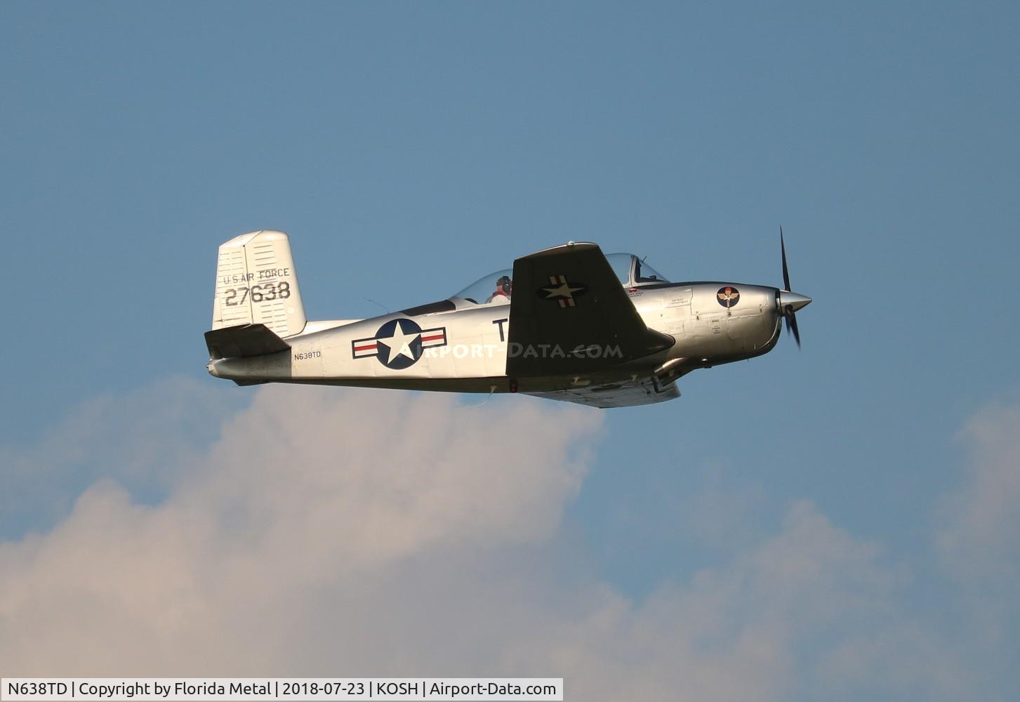 N638TD, 1953 Beech T-34A (A45) Mentor Mentor C/N G-286, OSH 2018