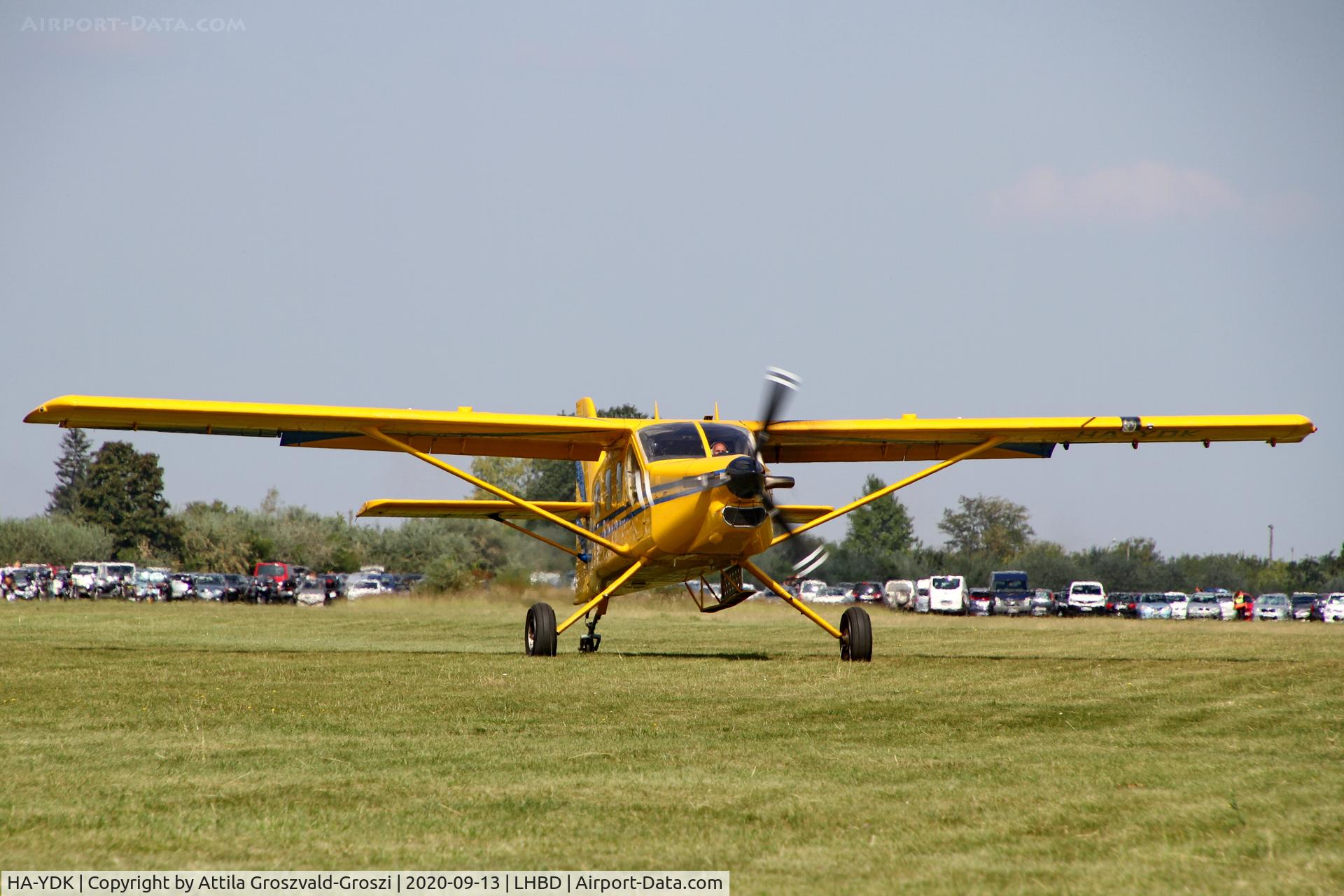 HA-YDK, Technoavia SMG-92 Turbo Finist C/N 01-002, LHBD - Börgönd Airport, Hungary. 2020 Airshow