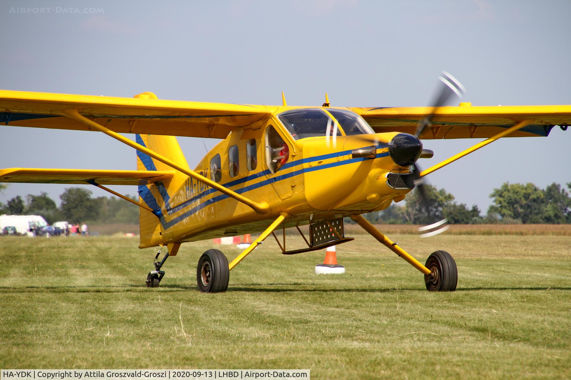 HA-YDK, Technoavia SMG-92 Turbo Finist C/N 01-002, LHBD - Börgönd Airport, Hungary. 2020 Airshow
