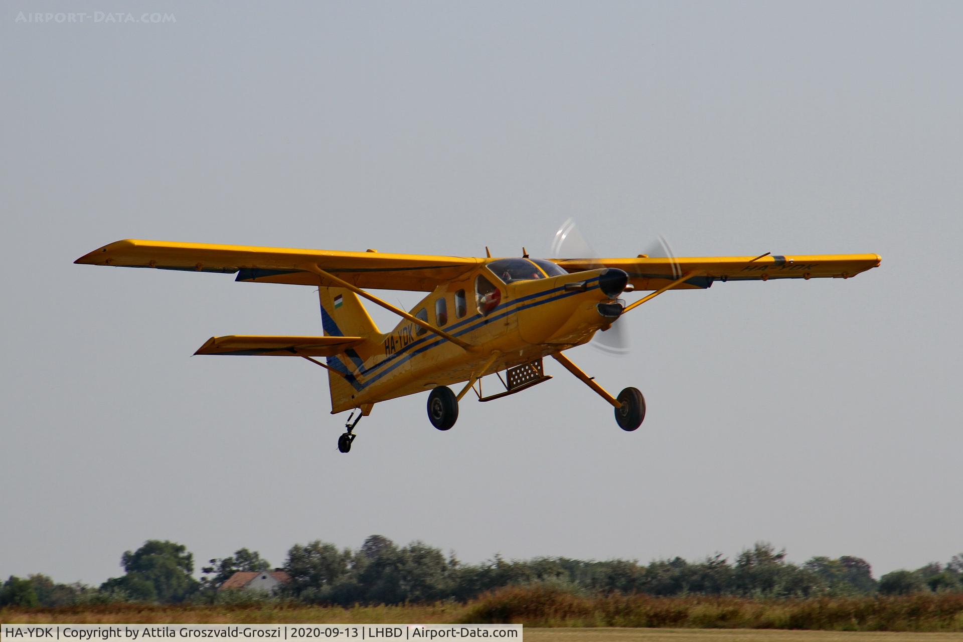 HA-YDK, Technoavia SMG-92 Turbo Finist C/N 01-002, LHBD - Börgönd Airport, Hungary. 2020 Airshow