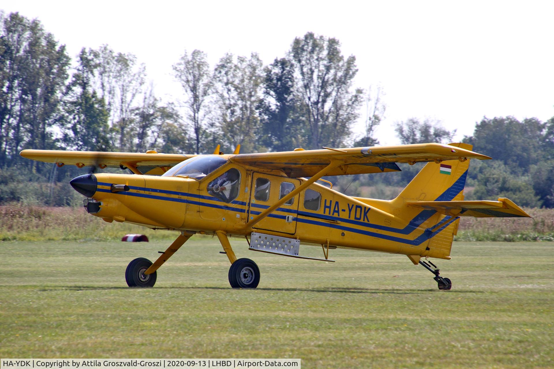 HA-YDK, Technoavia SMG-92 Turbo Finist C/N 01-002, LHBD - Börgönd Airport, Hungary. 2020 Airshow
