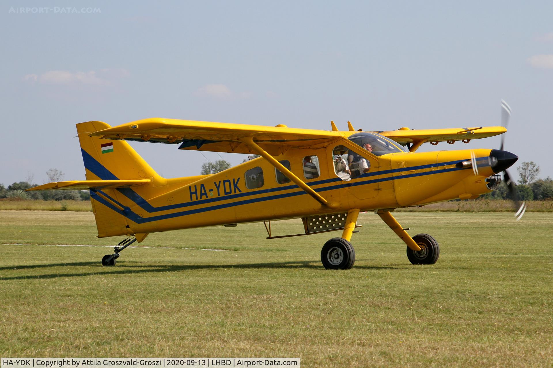HA-YDK, Technoavia SMG-92 Turbo Finist C/N 01-002, LHBD - Börgönd Airport, Hungary. 2020 Airshow