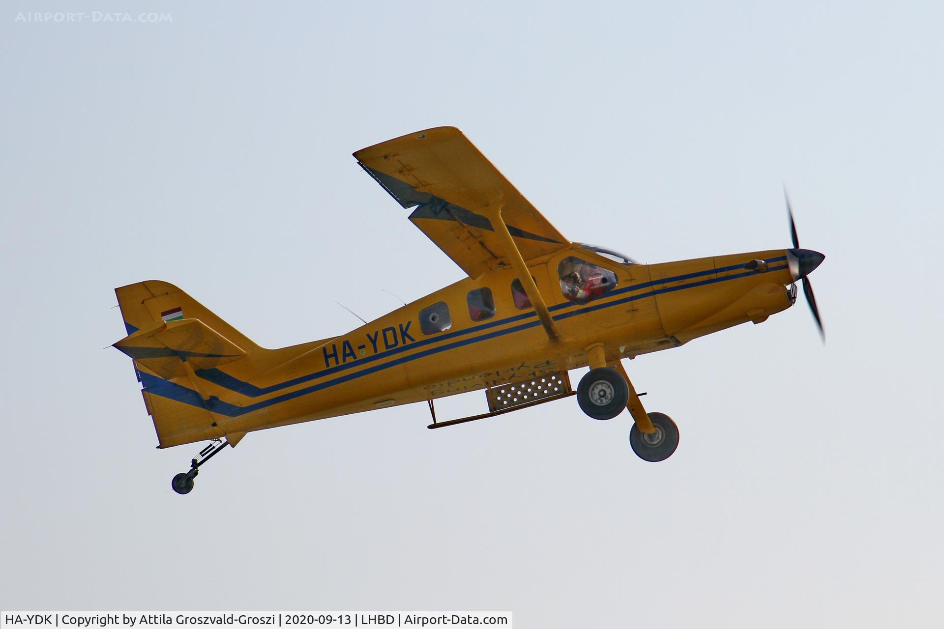 HA-YDK, Technoavia SMG-92 Turbo Finist C/N 01-002, LHBD - Börgönd Airport, Hungary. 2020 Airshow