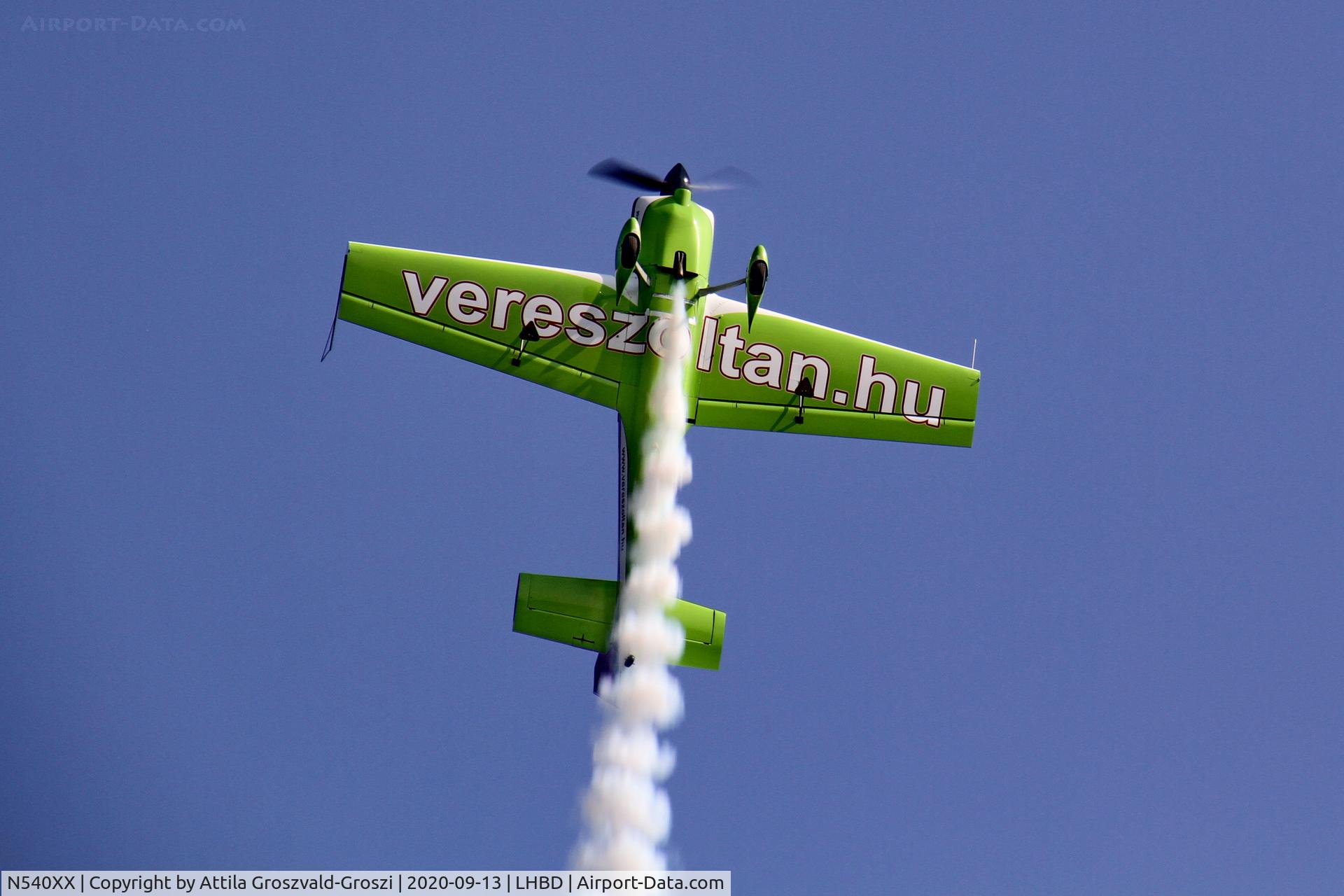 N540XX, 2008 MX Aircraft MXS C/N 6, LHBD - Börgönd Airport, Hungary. 2020 Airshow