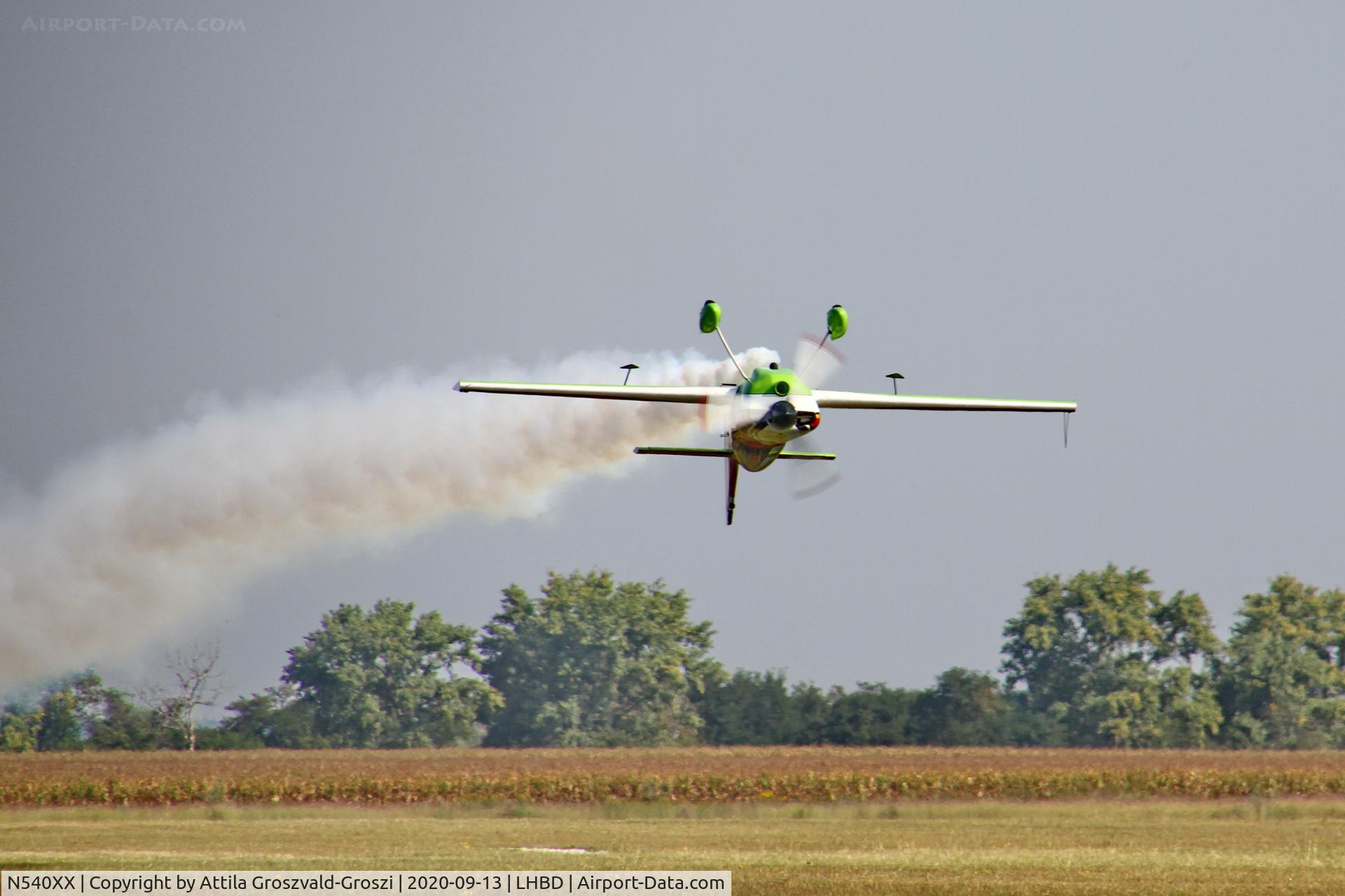 N540XX, 2008 MX Aircraft MXS C/N 6, LHBD - Börgönd Airport, Hungary. 2020 Airshow