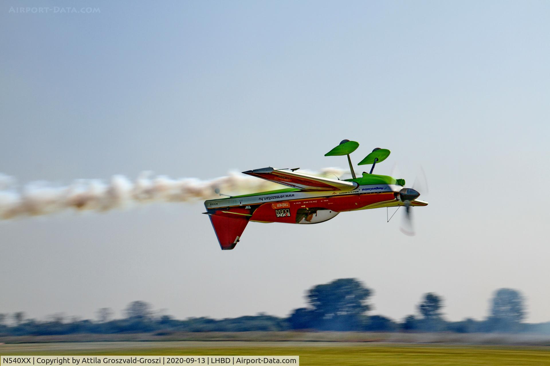 N540XX, 2008 MX Aircraft MXS C/N 6, LHBD - Börgönd Airport, Hungary. 2020 Airshow