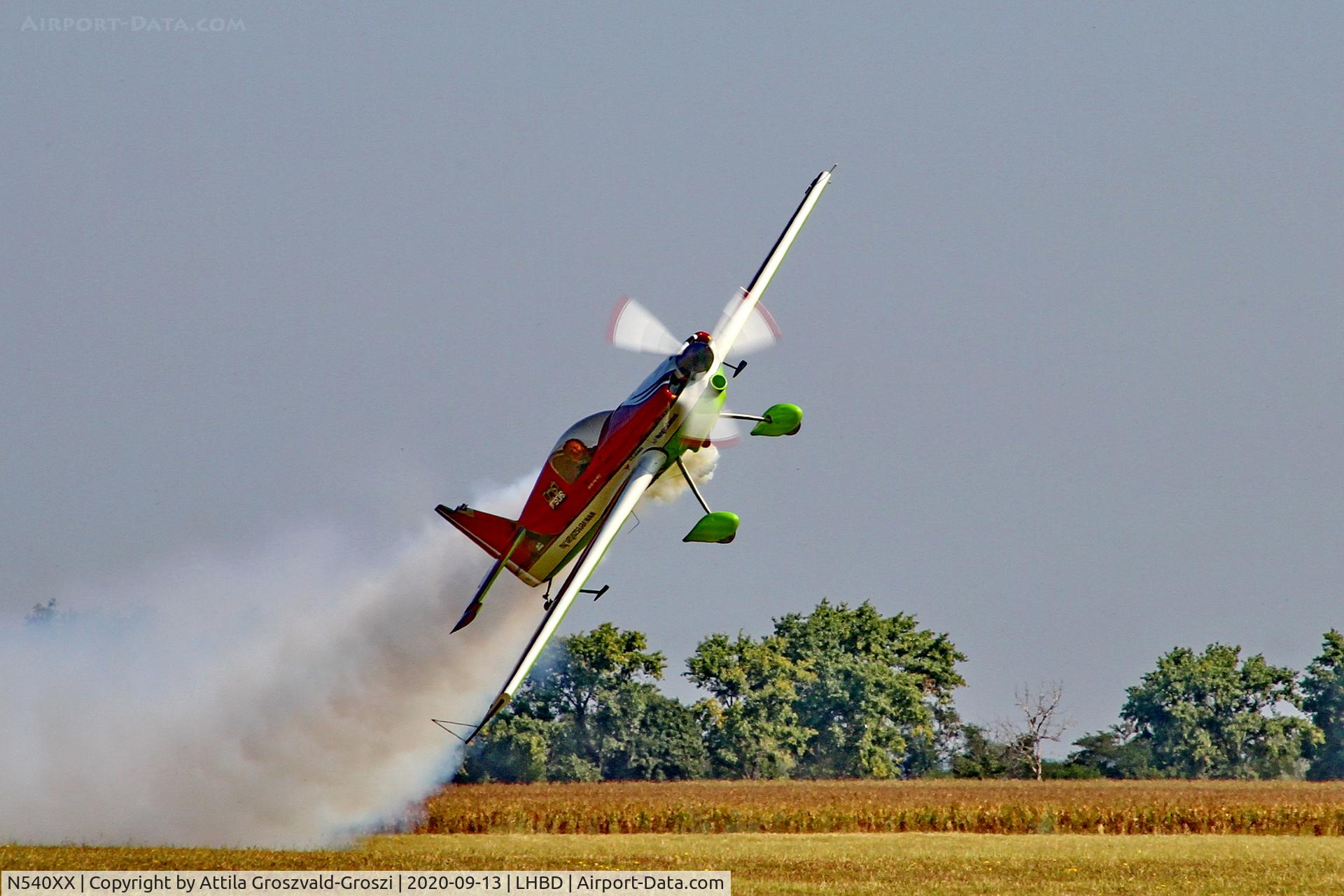 N540XX, 2008 MX Aircraft MXS C/N 6, LHBD - Börgönd Airport, Hungary. 2020 Airshow