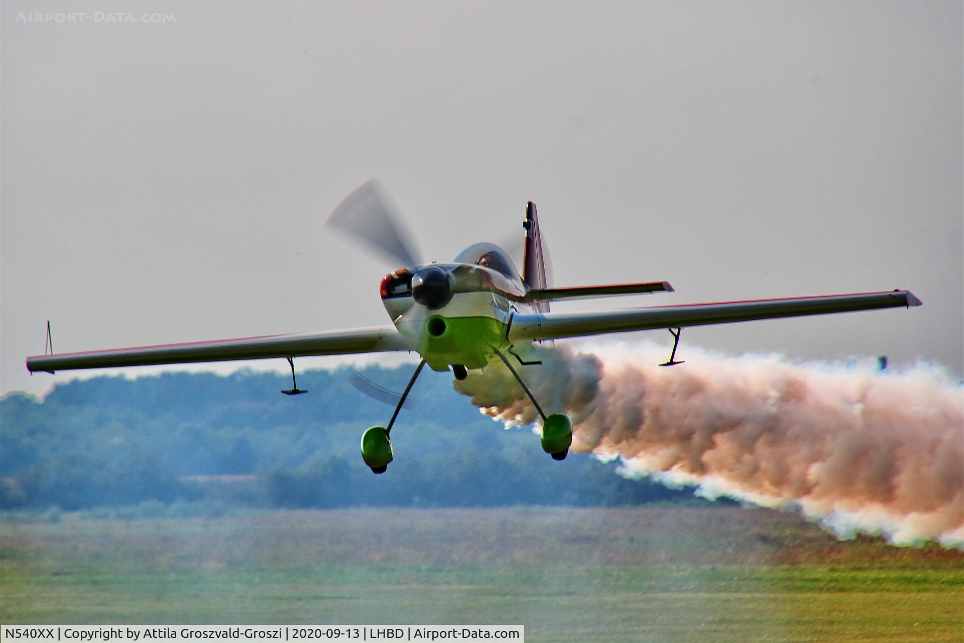 N540XX, 2008 MX Aircraft MXS C/N 6, LHBD - Börgönd Airport, Hungary. 2020 Airshow