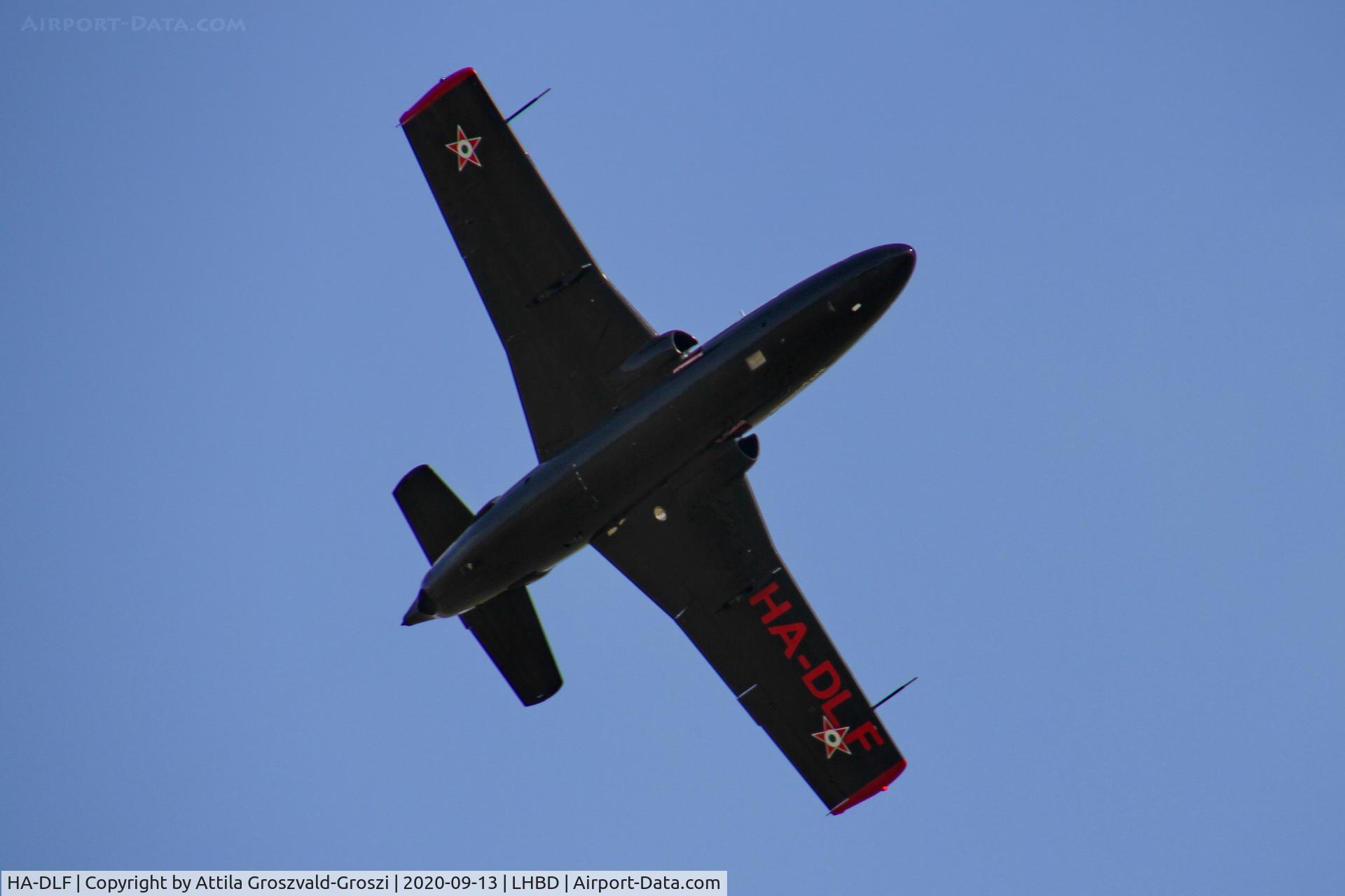 HA-DLF, 1971 Aero L-29 Delfin C/N 194555, LHBD - Börgönd Airport, Hungary. 2020 Airshow
