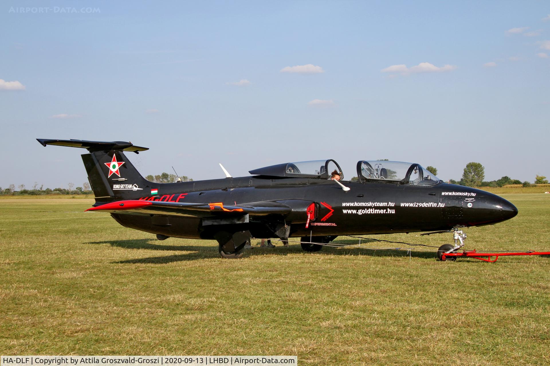 HA-DLF, 1971 Aero L-29 Delfin C/N 194555, LHBD - Börgönd Airport, Hungary. 2020 Airshow
