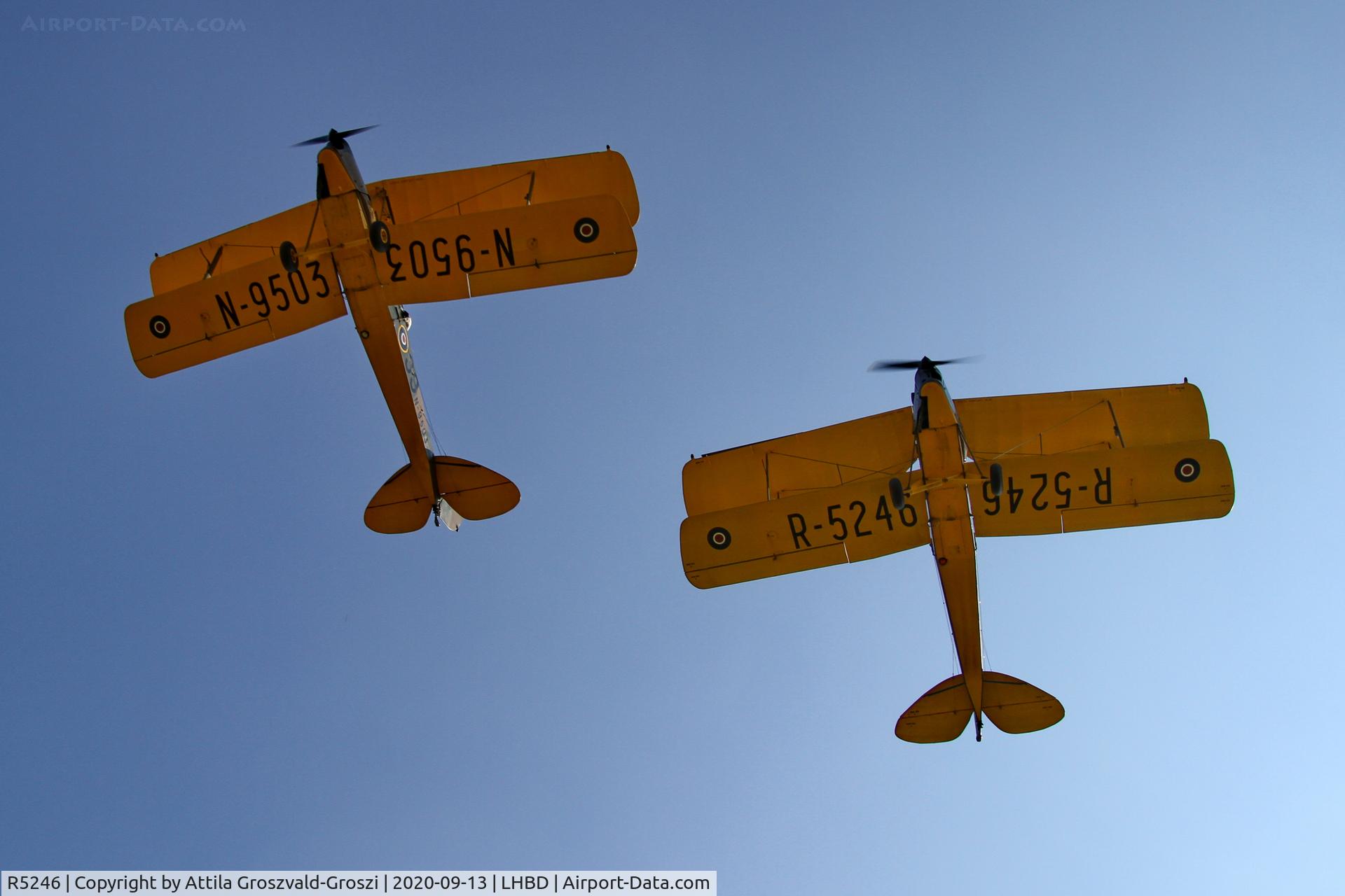 R5246, 1940 De Havilland DH-82A Tiger Moth II C/N 83105, LHBD - Börgönd Airport, Hungary. 2020 Airshow