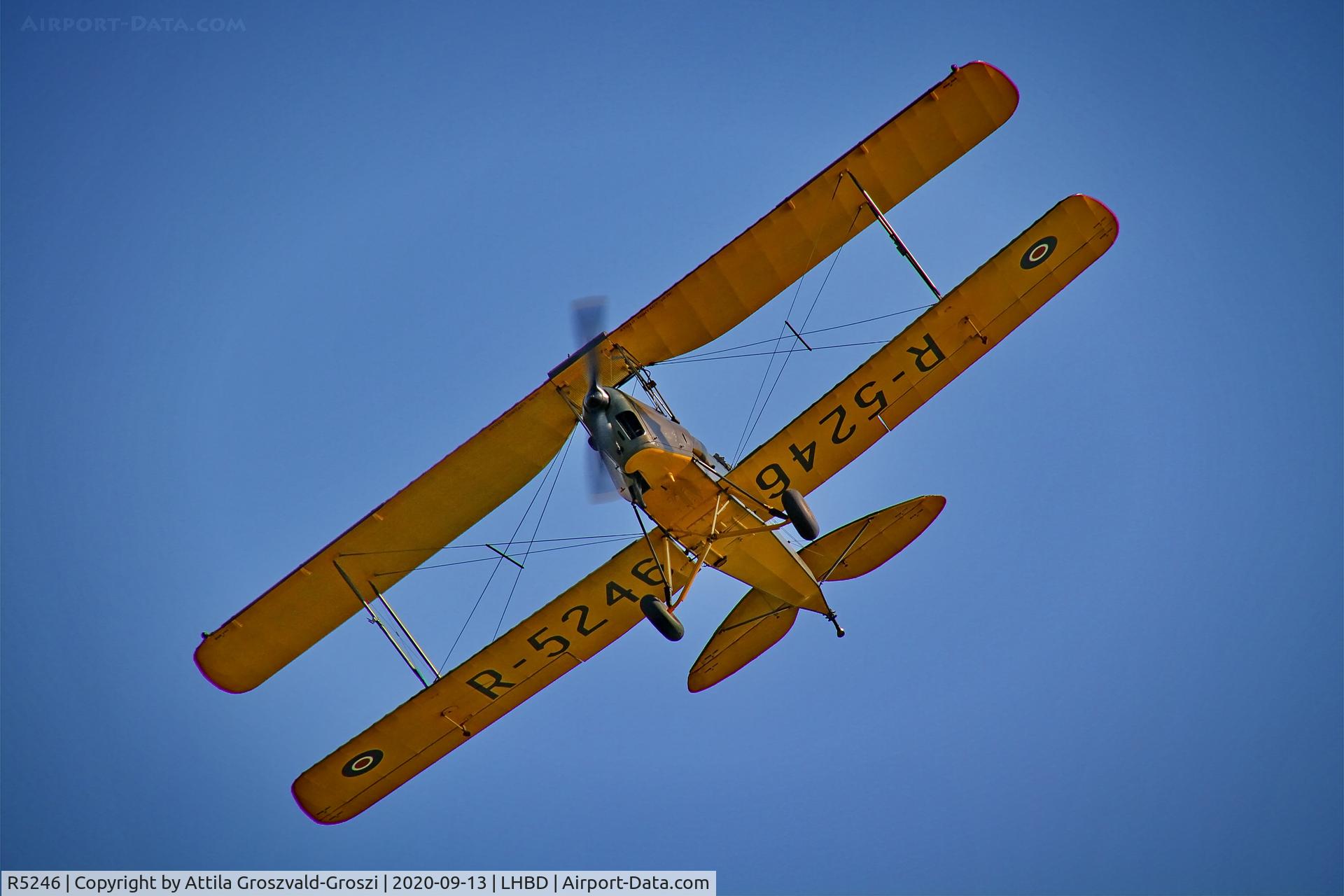 R5246, 1940 De Havilland DH-82A Tiger Moth II C/N 83105, LHBD - Börgönd Airport, Hungary. 2020 Airshow
