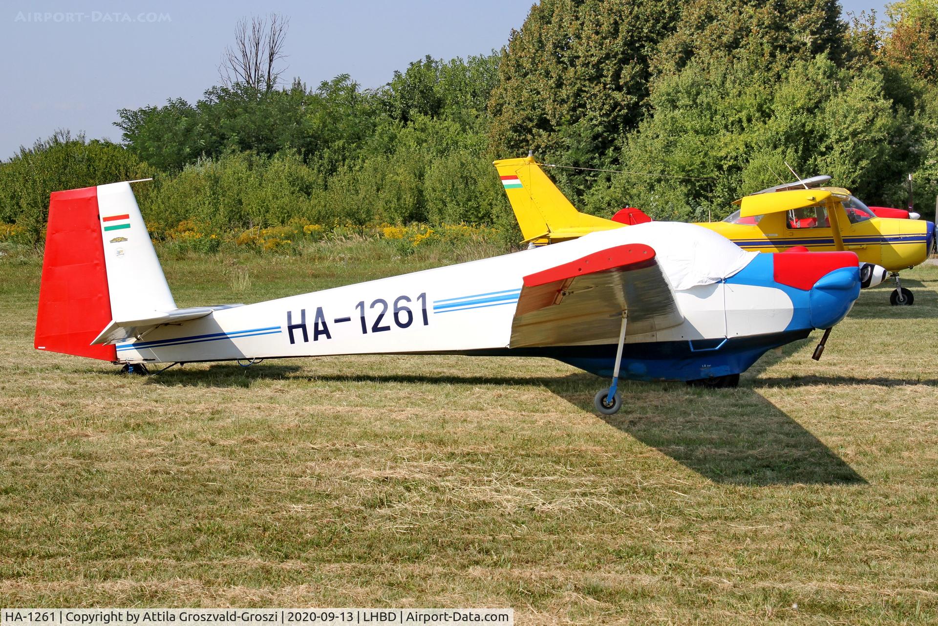 HA-1261, 1972 Scheibe SF-25C Falke C/N 4426, LHBD - Börgönd Airport, Hungary. 2020 Airshow
