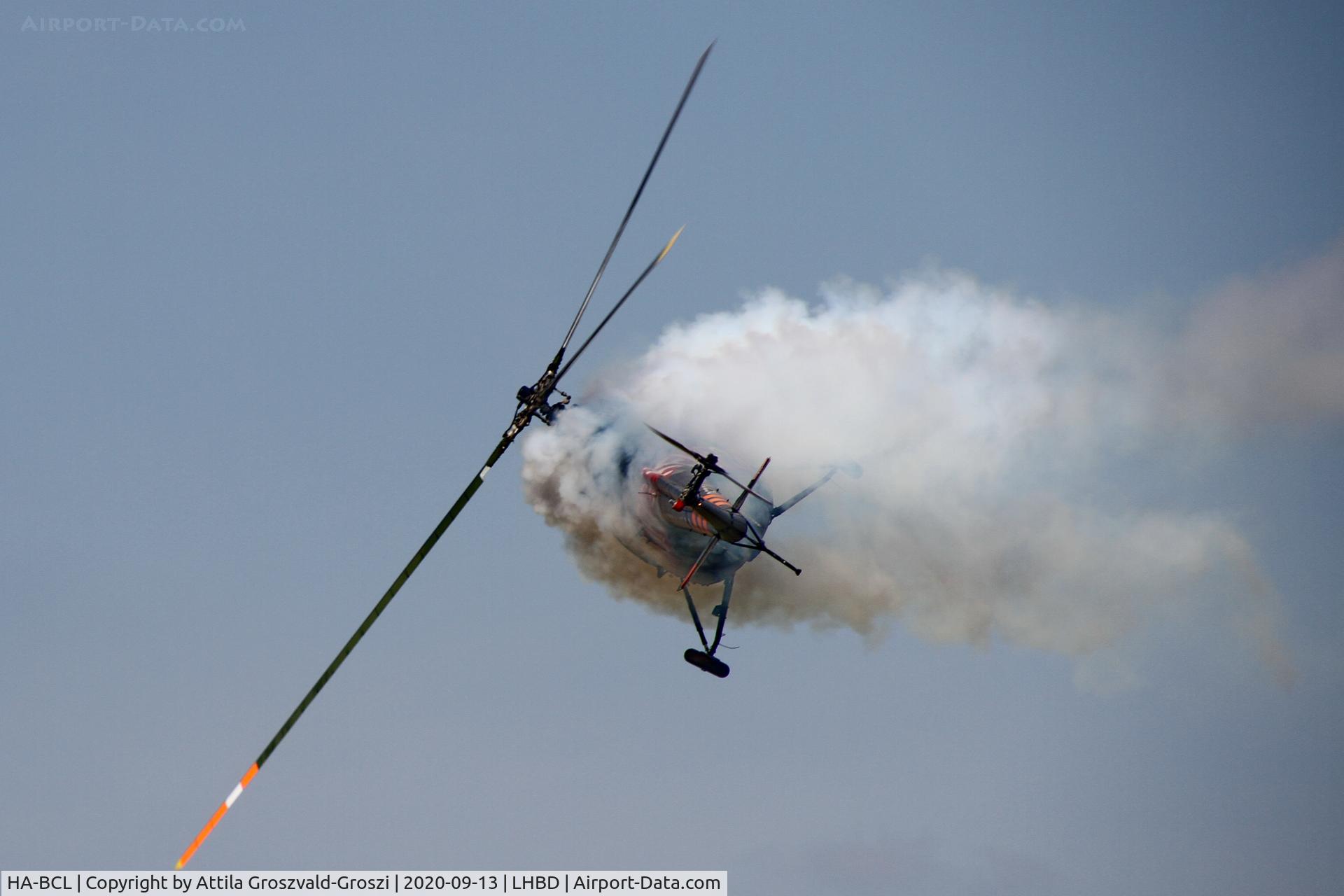 HA-BCL, 1974 Mil (PZL-Swidnik) Mi-2 C/N 563820114, LHBD - Börgönd Airport, Hungary. 2020 Airshow