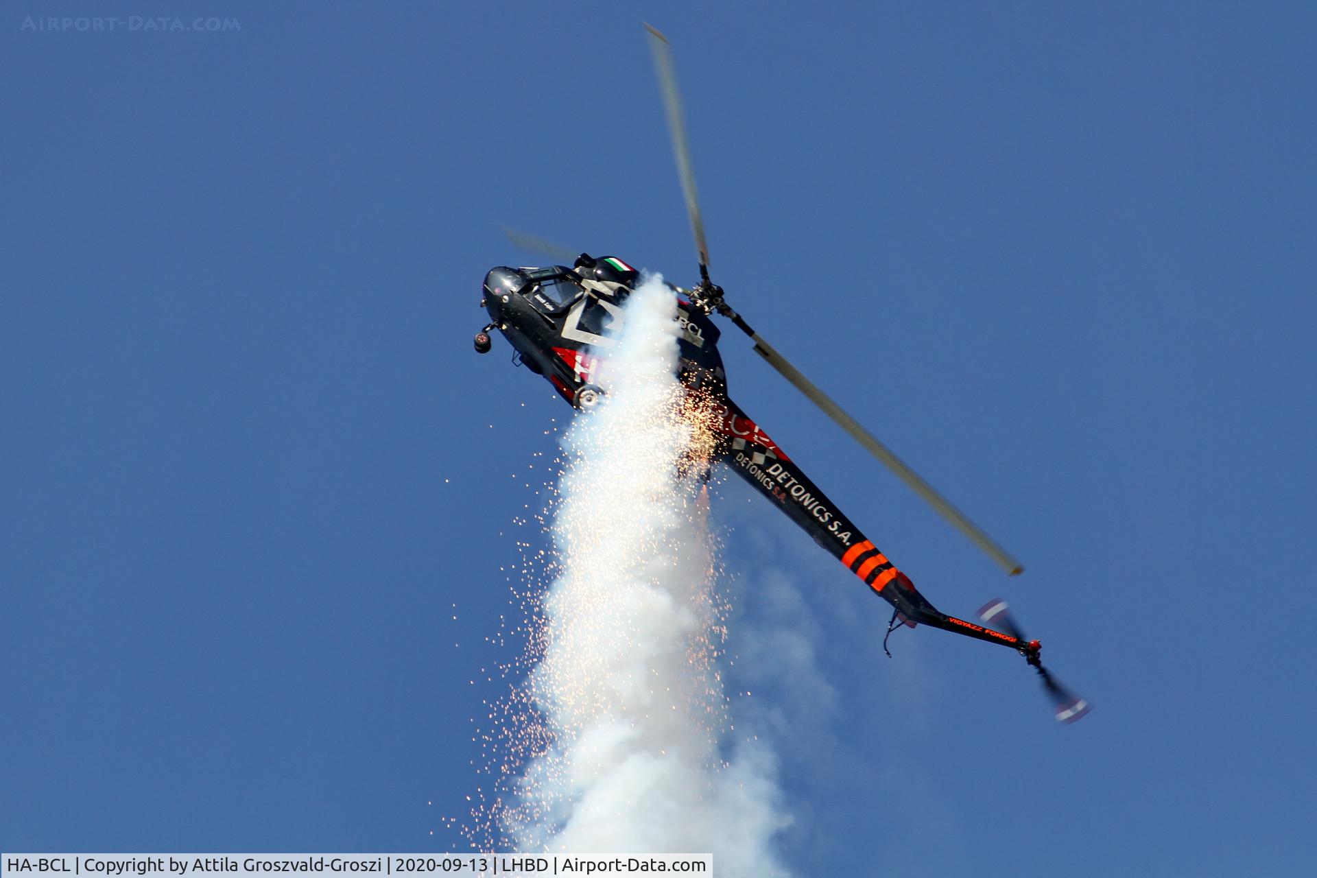 HA-BCL, 1974 Mil (PZL-Swidnik) Mi-2 C/N 563820114, LHBD - Börgönd Airport, Hungary. 2020 Airshow