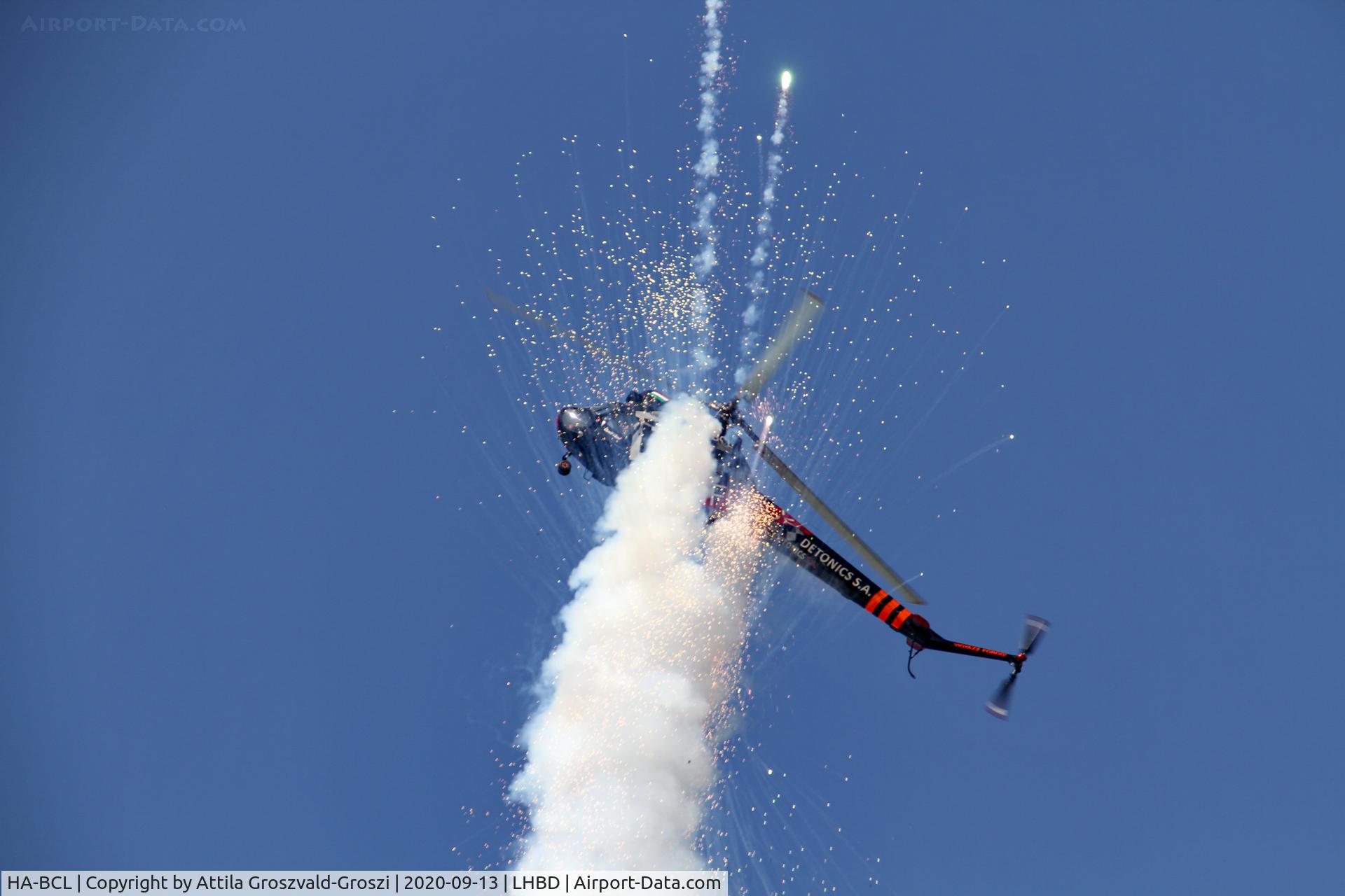 HA-BCL, 1974 Mil (PZL-Swidnik) Mi-2 C/N 563820114, LHBD - Börgönd Airport, Hungary. 2020 Airshow