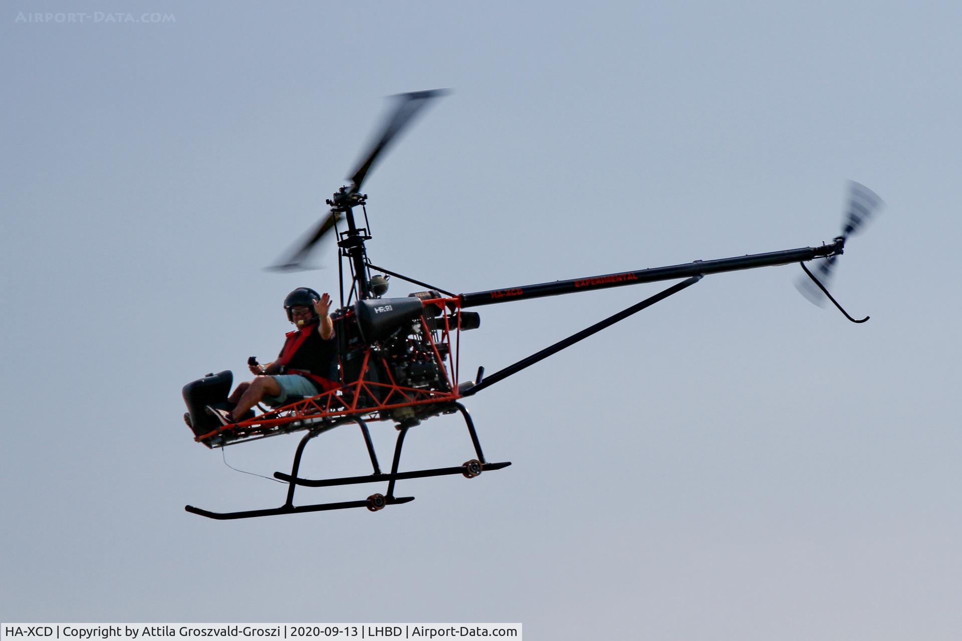 HA-XCD, 2012 Hungaro Copter HC-01 C/N HC-01 2012/01, LHBD - Börgönd Airport, Hungary. 2020 Airshow