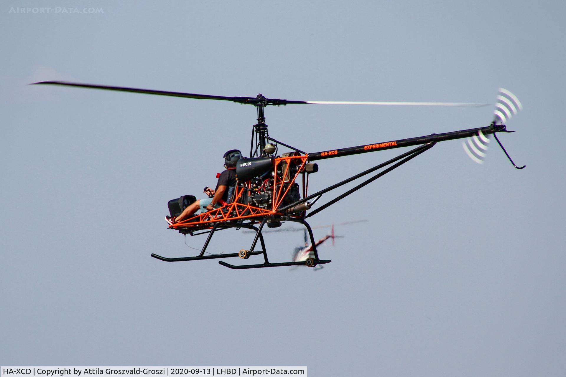 HA-XCD, 2012 Hungaro Copter HC-01 C/N HC-01 2012/01, LHBD - Börgönd Airport, Hungary. 2020 Airshow