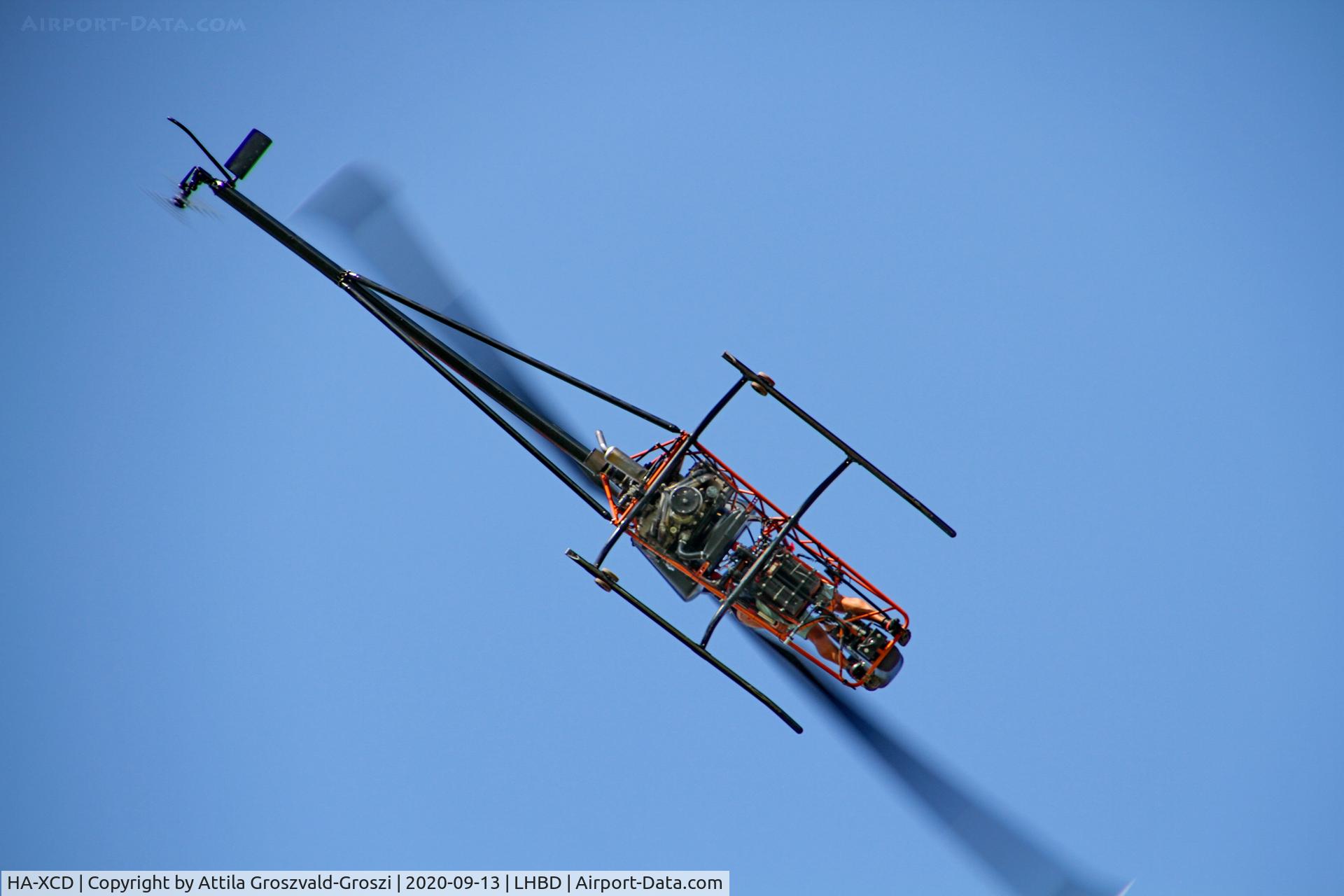 HA-XCD, 2012 Hungaro Copter HC-01 C/N HC-01 2012/01, LHBD - Börgönd Airport, Hungary. 2020 Airshow