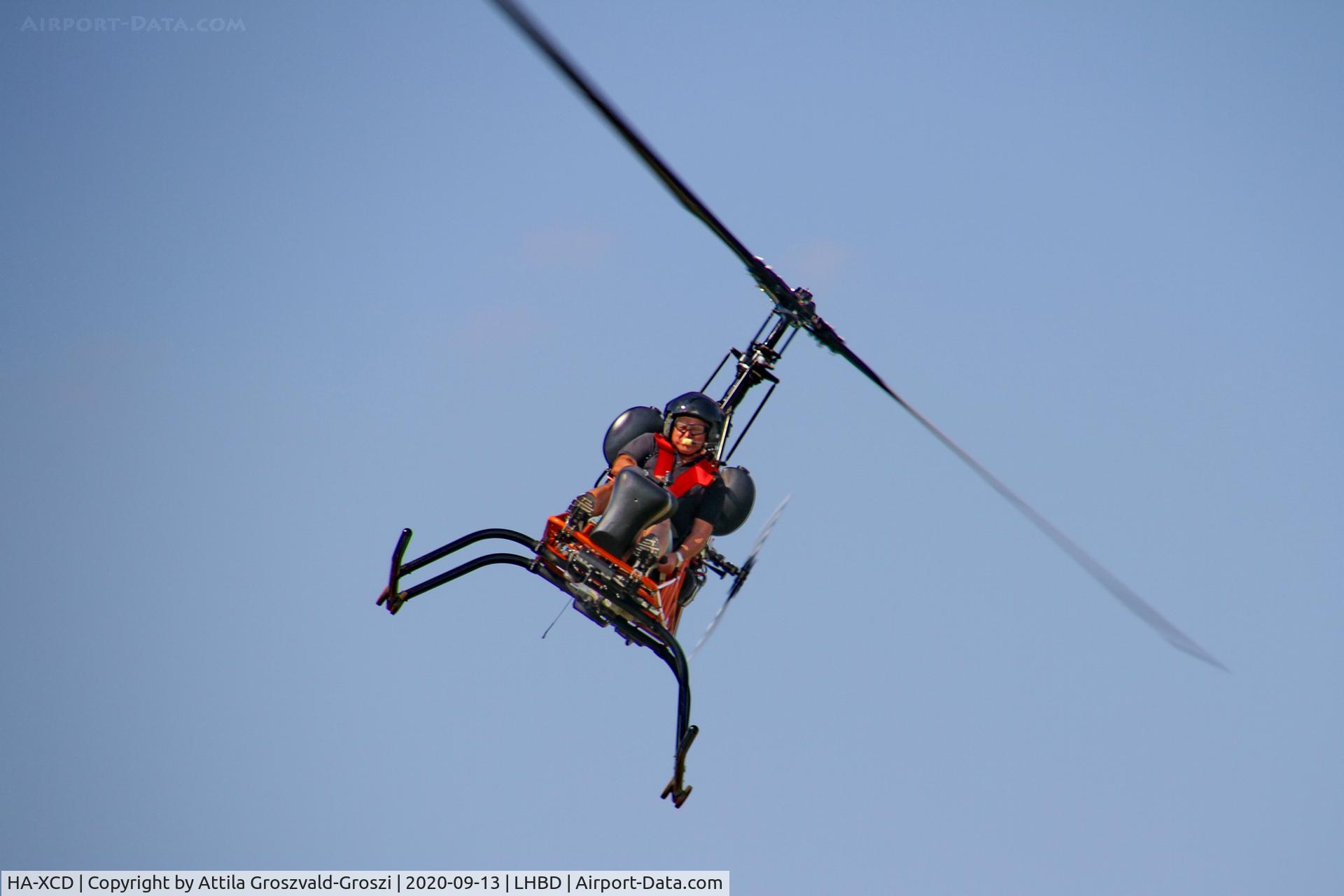 HA-XCD, 2012 Hungaro Copter HC-01 C/N HC-01 2012/01, LHBD - Börgönd Airport, Hungary. 2020 Airshow