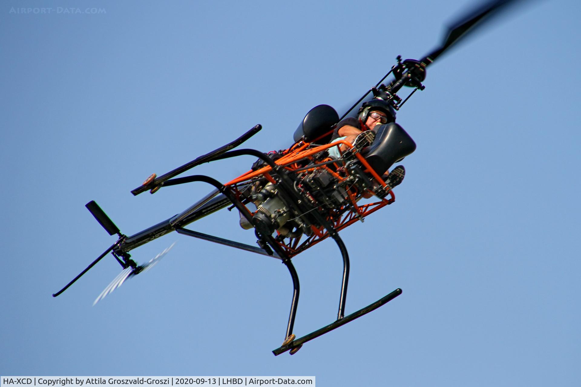HA-XCD, 2012 Hungaro Copter HC-01 C/N HC-01 2012/01, LHBD - Börgönd Airport, Hungary. 2020 Airshow