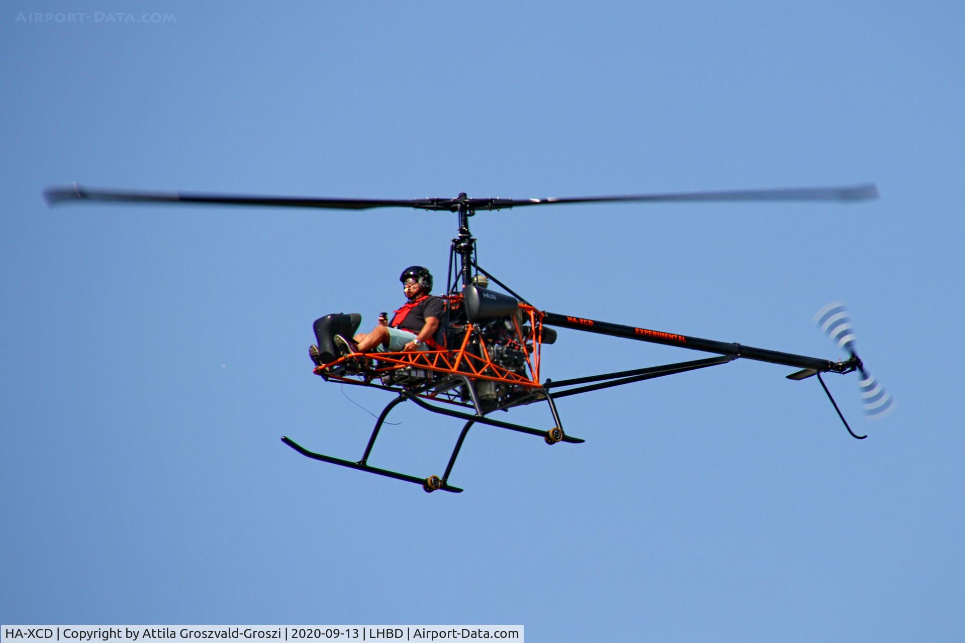 HA-XCD, 2012 Hungaro Copter HC-01 C/N HC-01 2012/01, LHBD - Börgönd Airport, Hungary. 2020 Airshow
