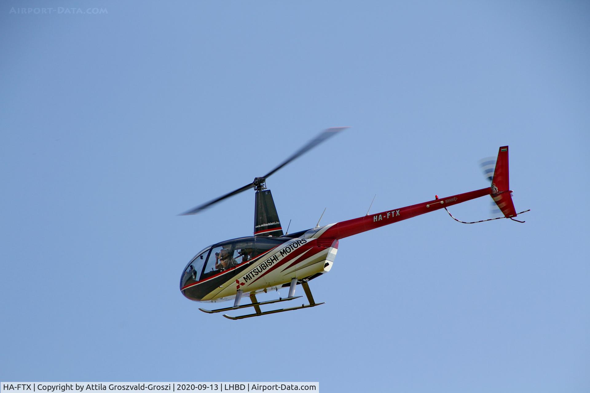 HA-FTX, 2007 Robinson R44 Raven II C/N 11742, LHBD - Börgönd Airport, Hungary. 2020 Airshow