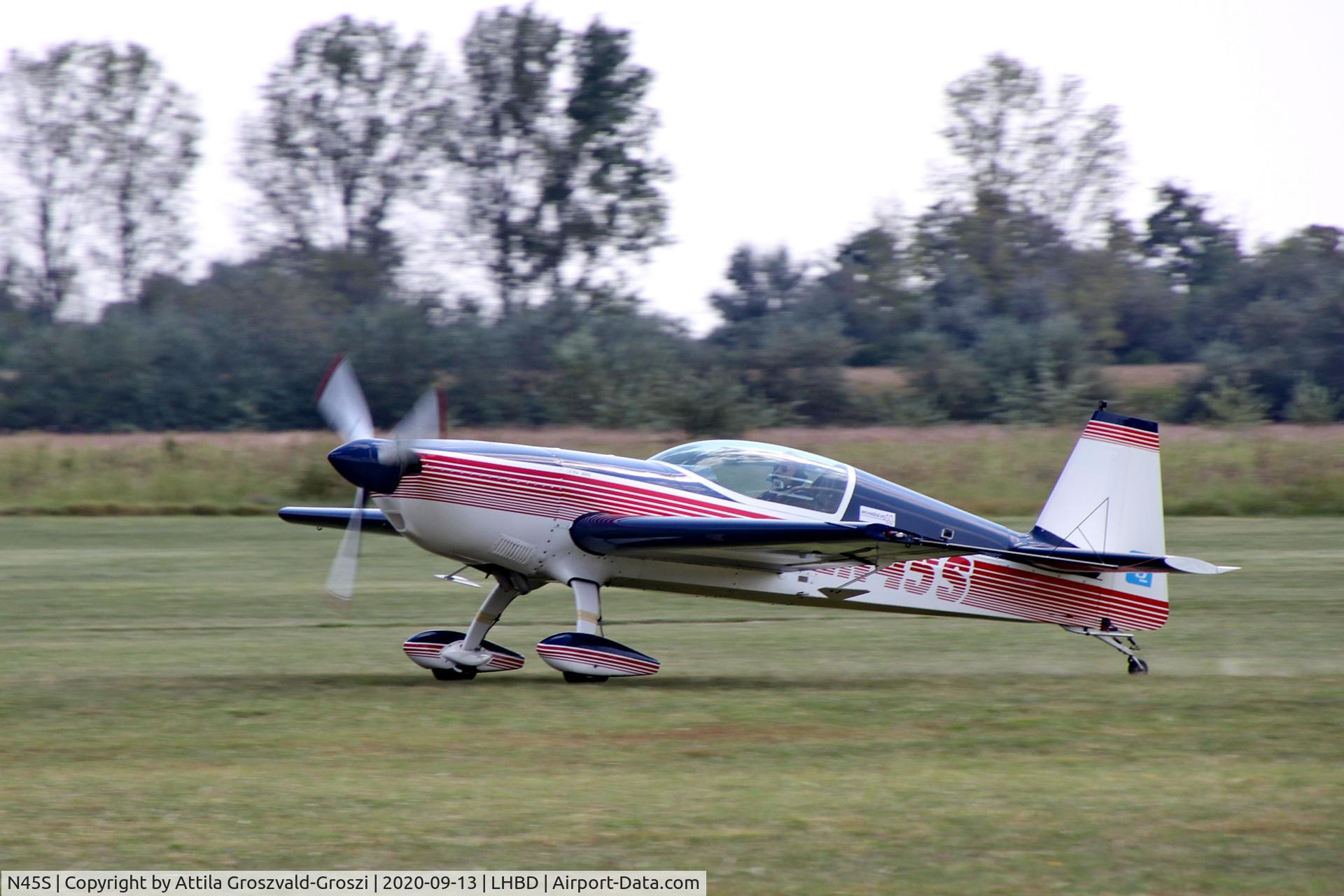 N45S, 1994 Extra EA-300S C/N 018, LHBD - Börgönd Airport, Hungary. 2020 Airshow