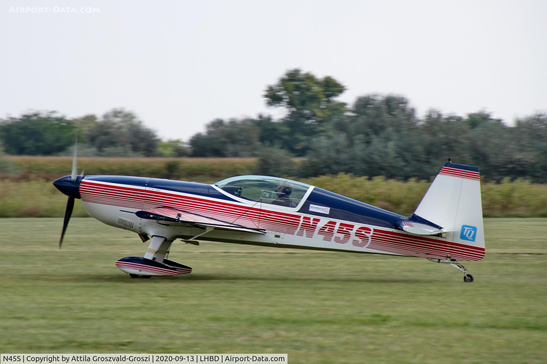 N45S, 1994 Extra EA-300S C/N 018, LHBD - Börgönd Airport, Hungary. 2020 Airshow