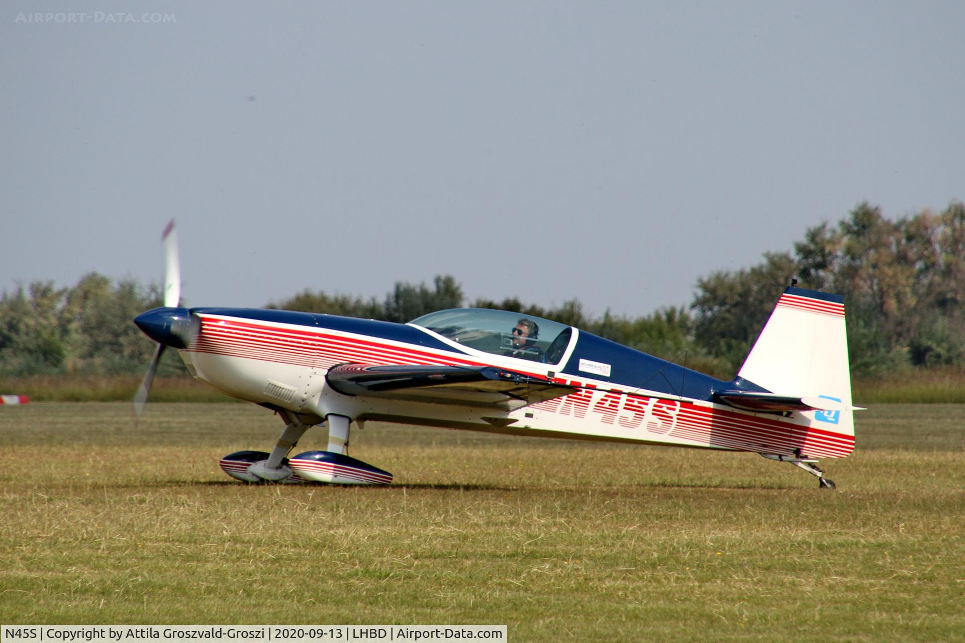 N45S, 1994 Extra EA-300S C/N 018, LHBD - Börgönd Airport, Hungary. 2020 Airshow