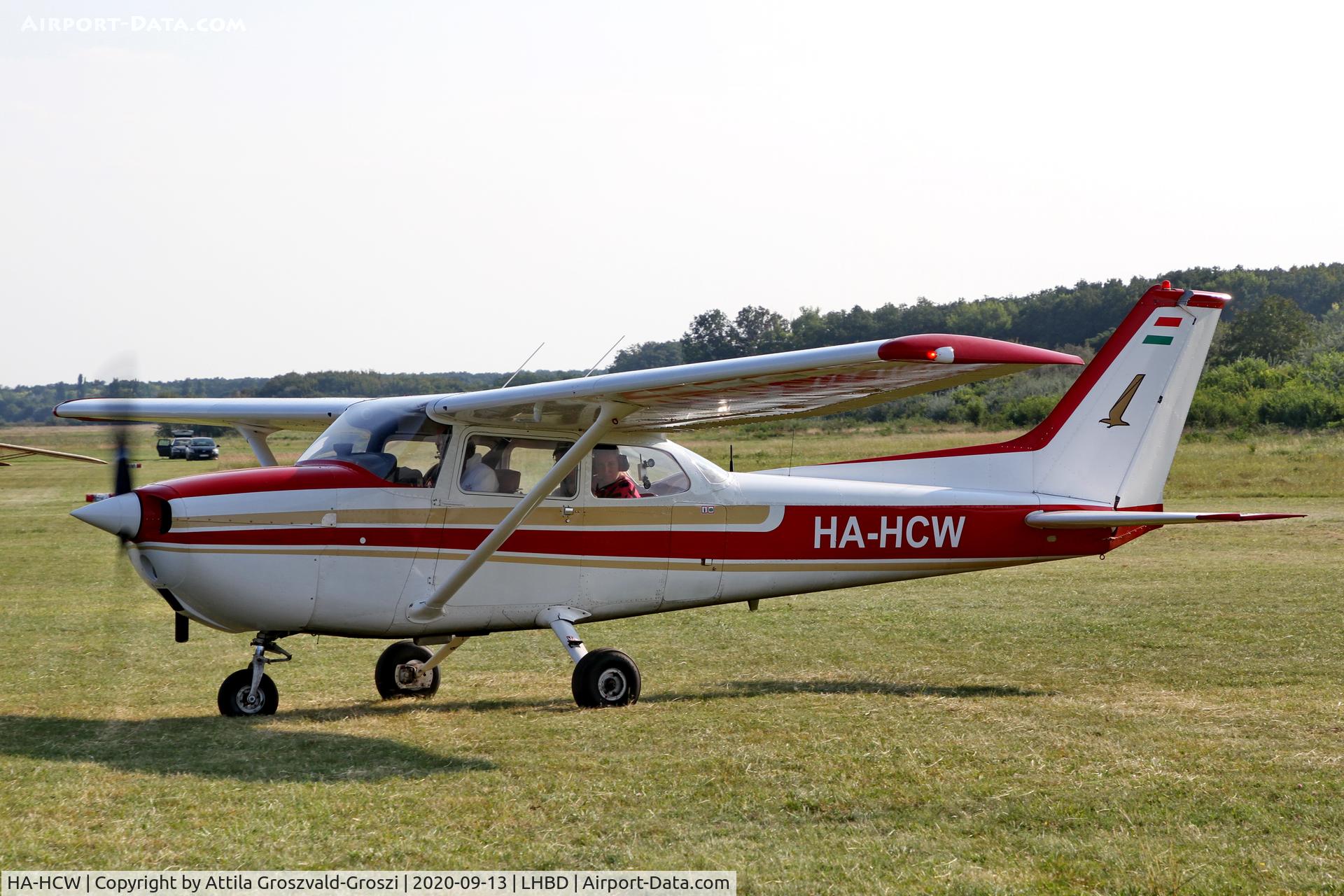 HA-HCW, Reims F172M Skyhawk C/N 1011, LHBD - Börgönd Airport, Hungary. 2020 Airshow