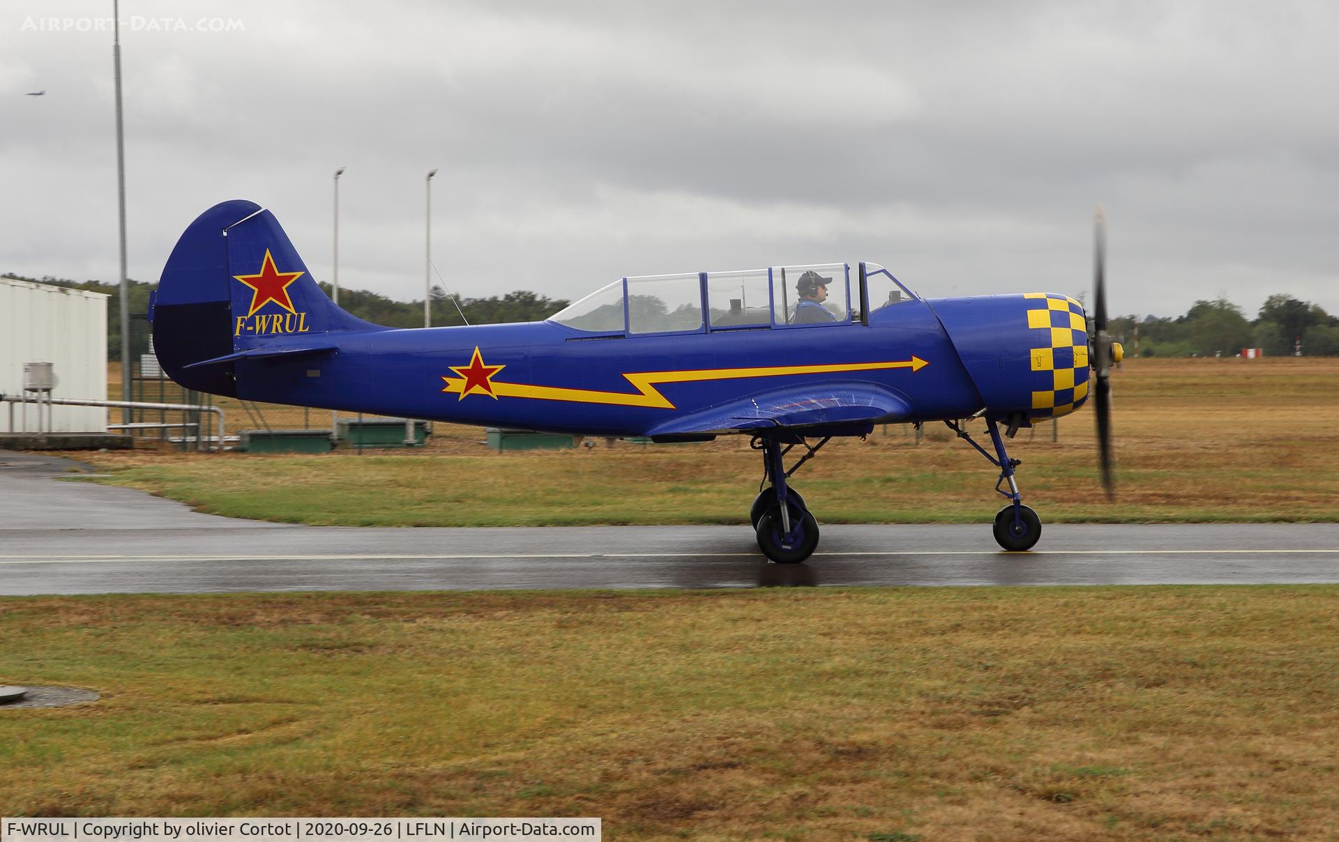 F-WRUL, Yakovlev Yak-52 C/N 844201, fly in 2020