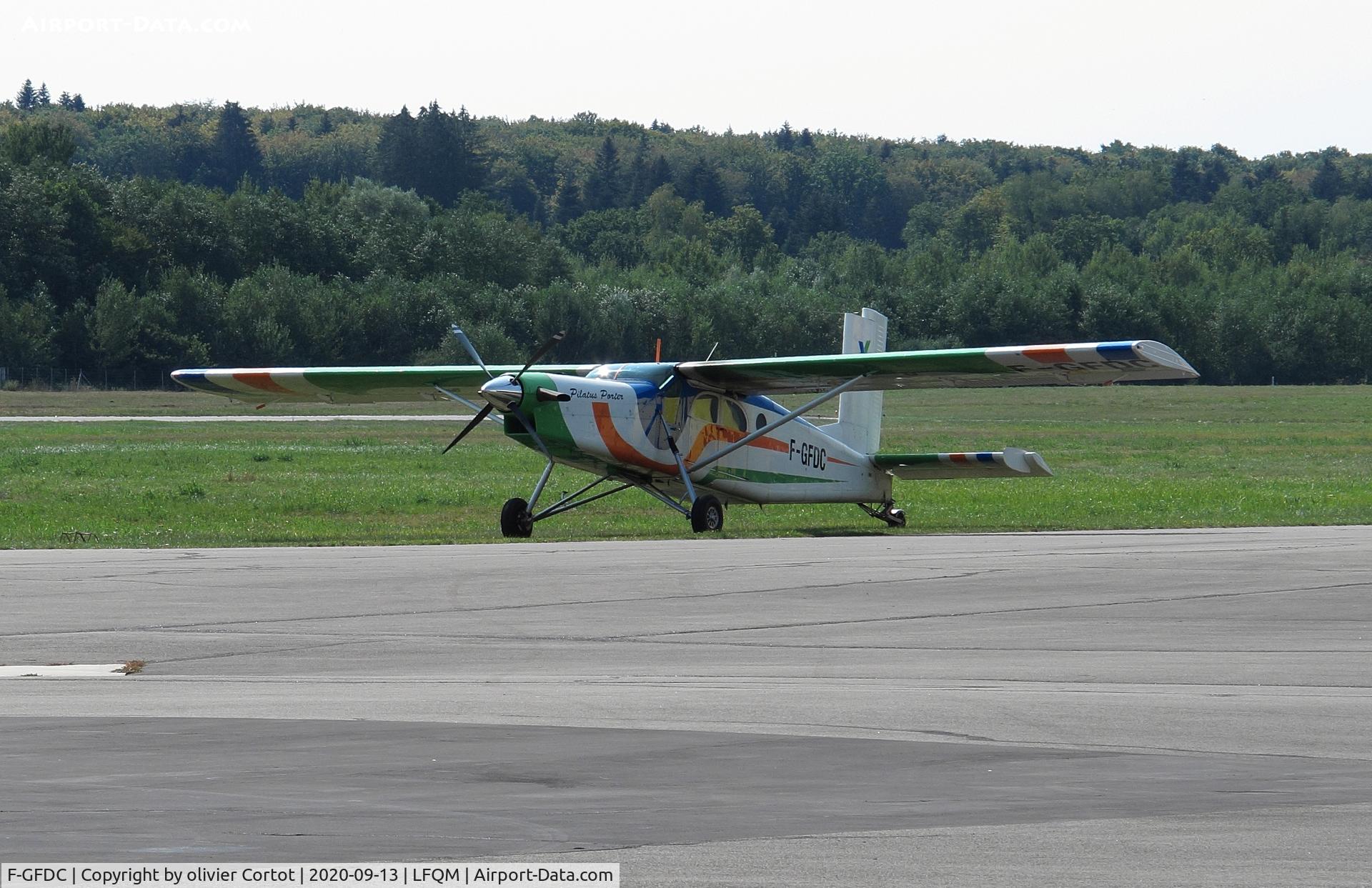 F-GFDC, 1967 Pilatus PC-6 Turbo Porter C/N 656, sept 2020