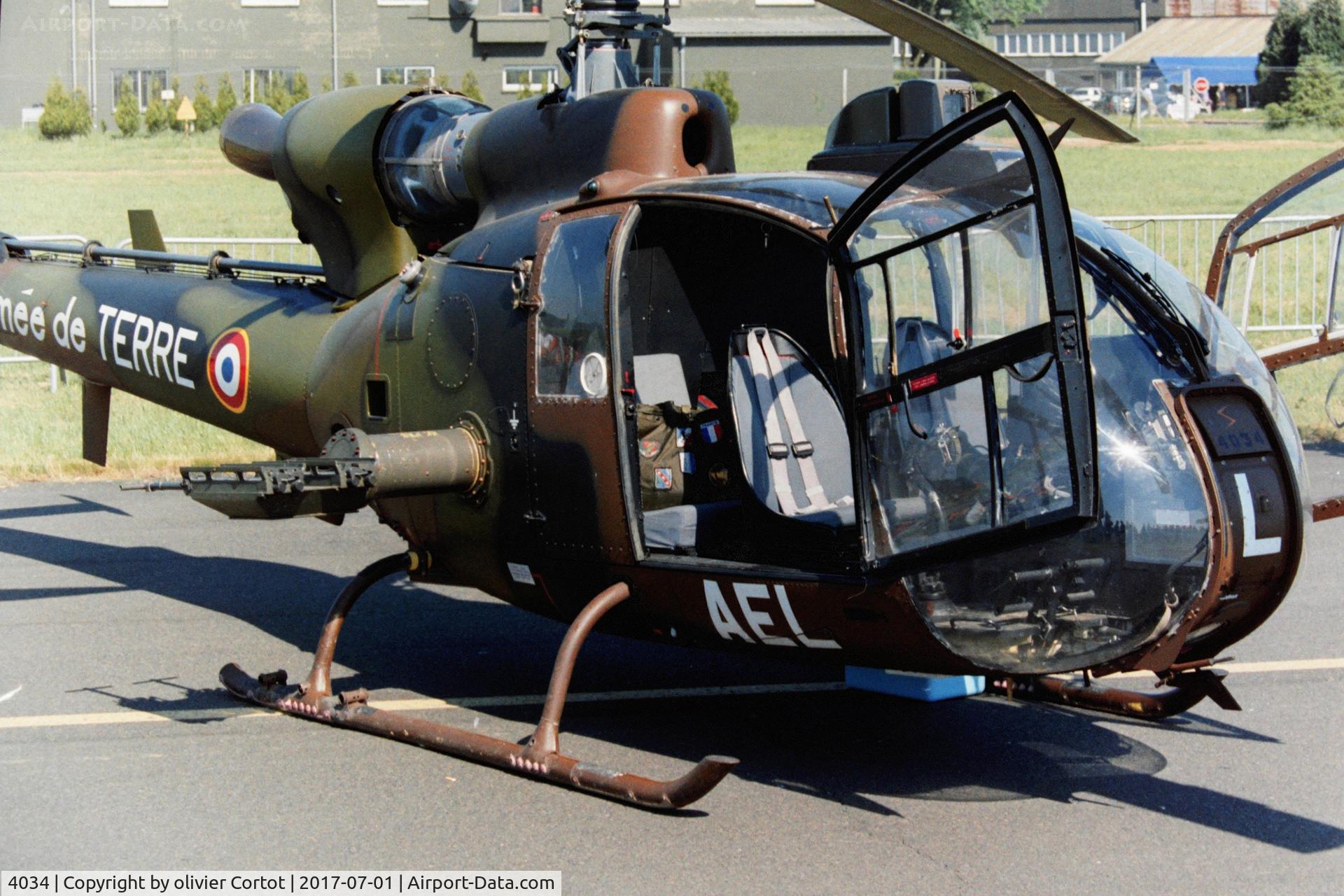 4034, Aérospatiale SA-342M Gazelle C/N 2034, Cambrai airshow 1998